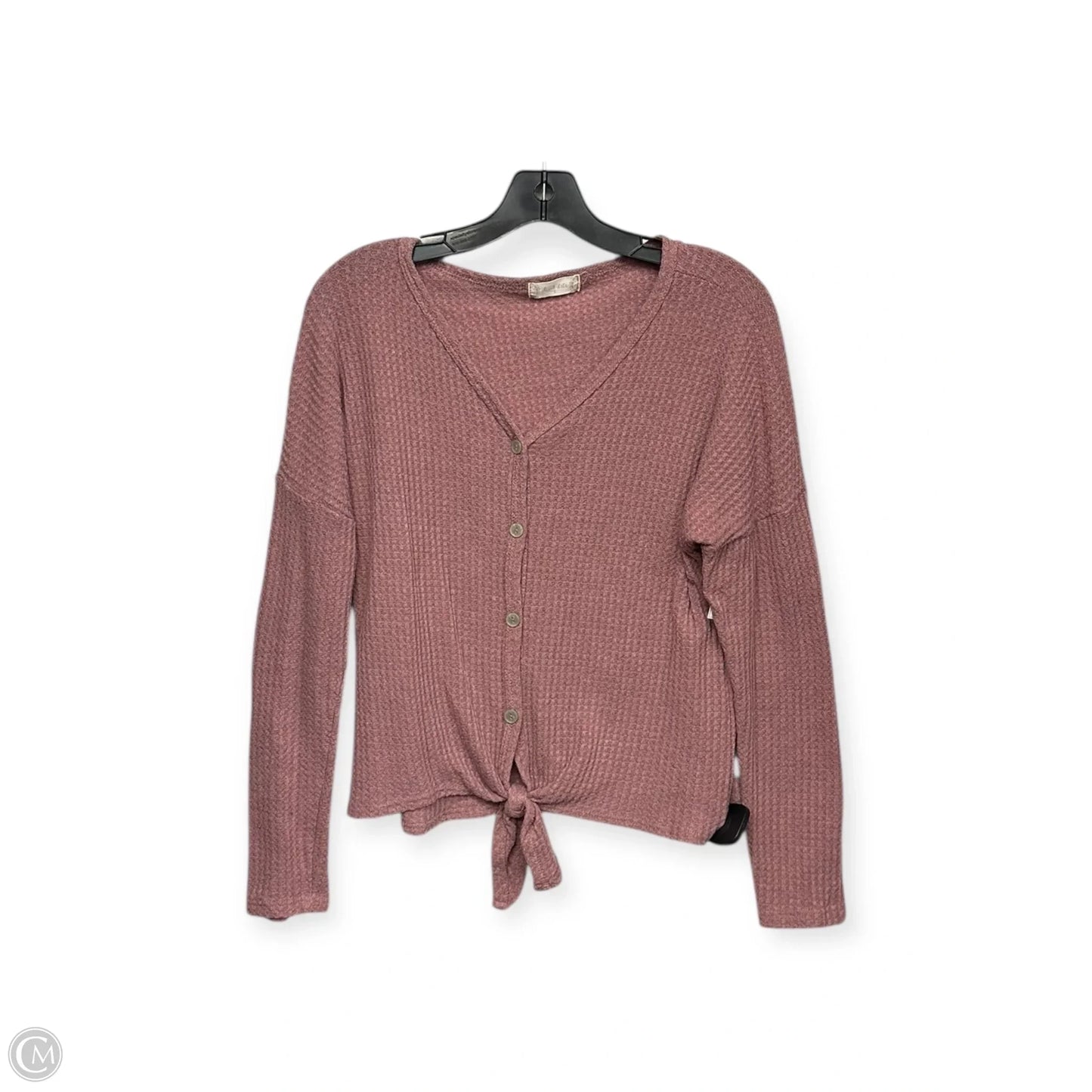 Top Long Sleeve By Altard State In Pink, Size: S