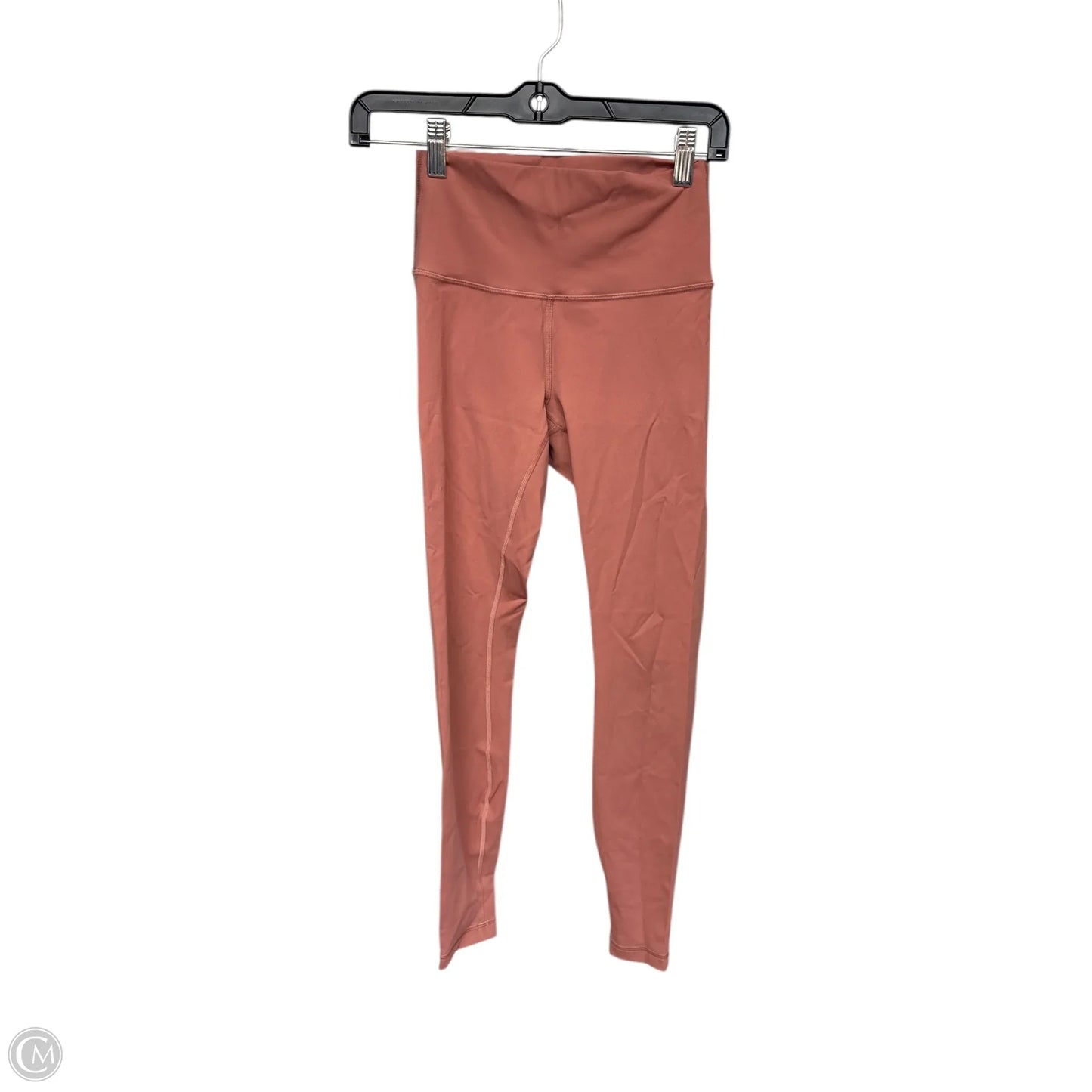 Athletic Leggings By Lululemon In Coral, Size: 4