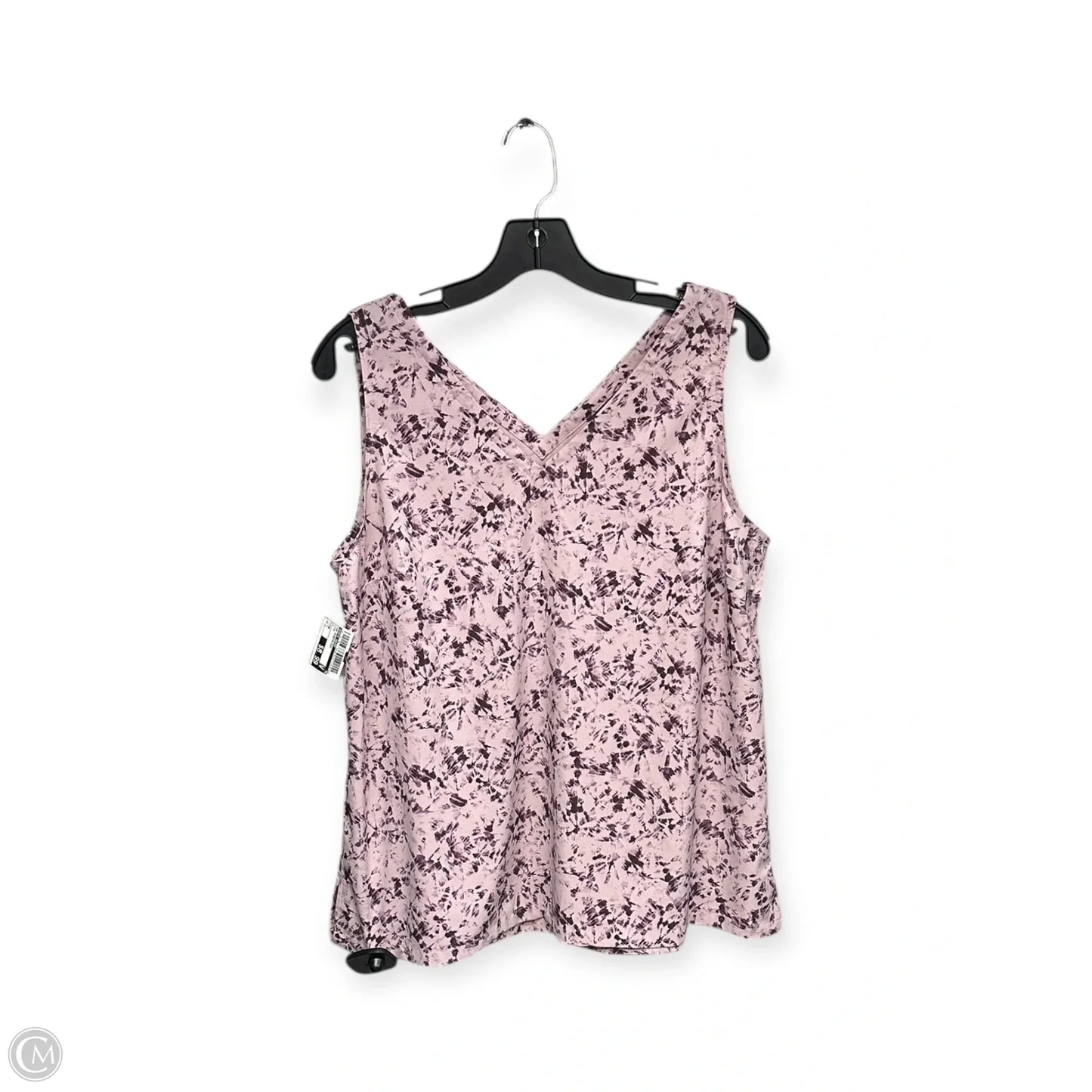Top Sleeveless By Eddie Bauer In Pink, Size: M