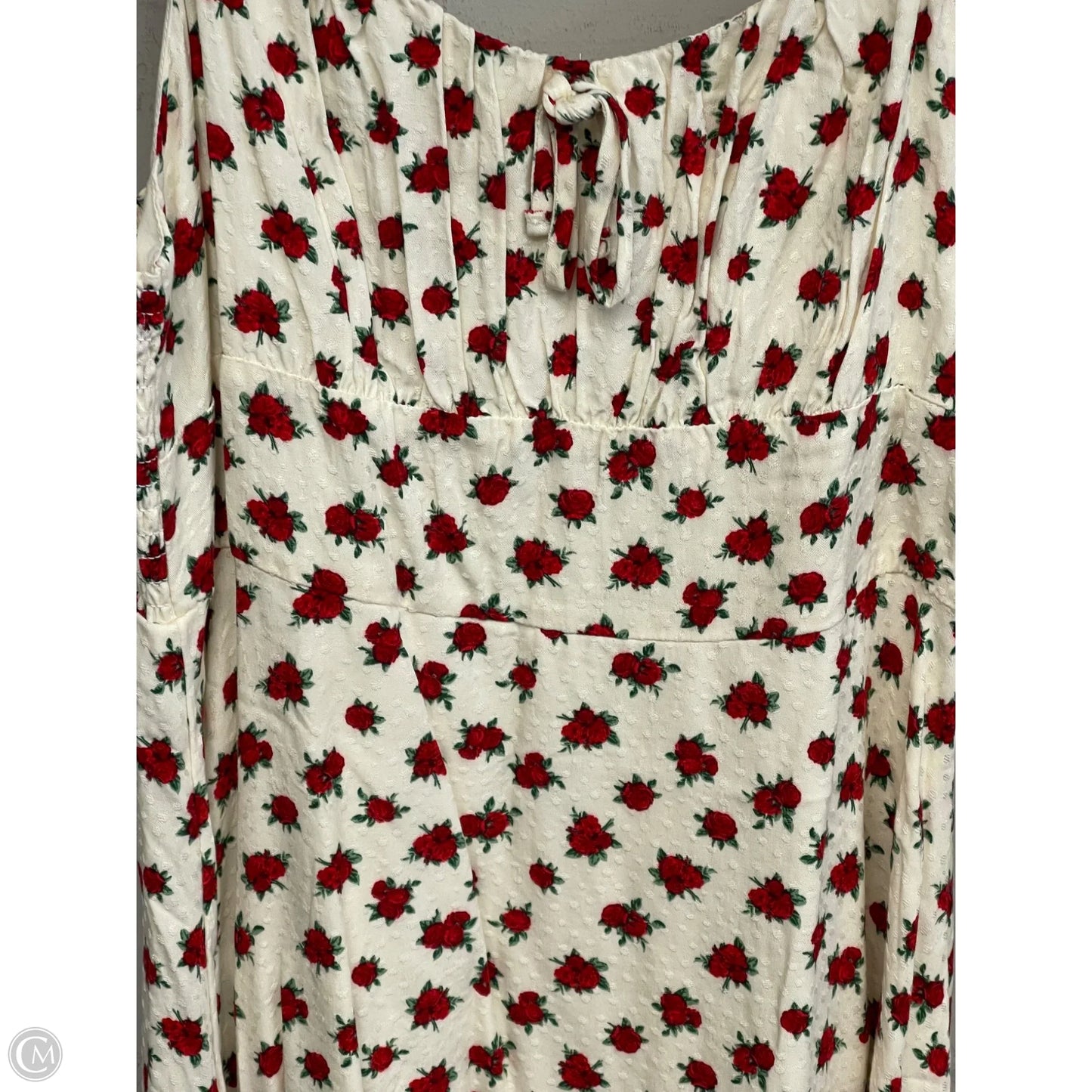 Dress Casual Short By Blu Pepper In Floral Print, Size: M