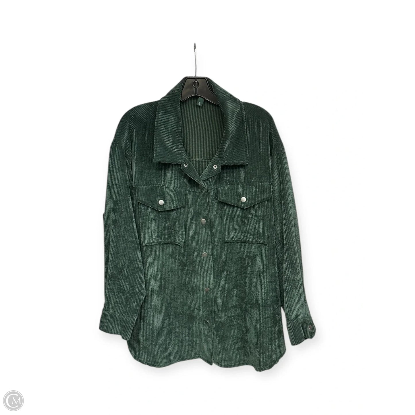 Top Long Sleeve By Wild Fable In Green, Size: Xxl