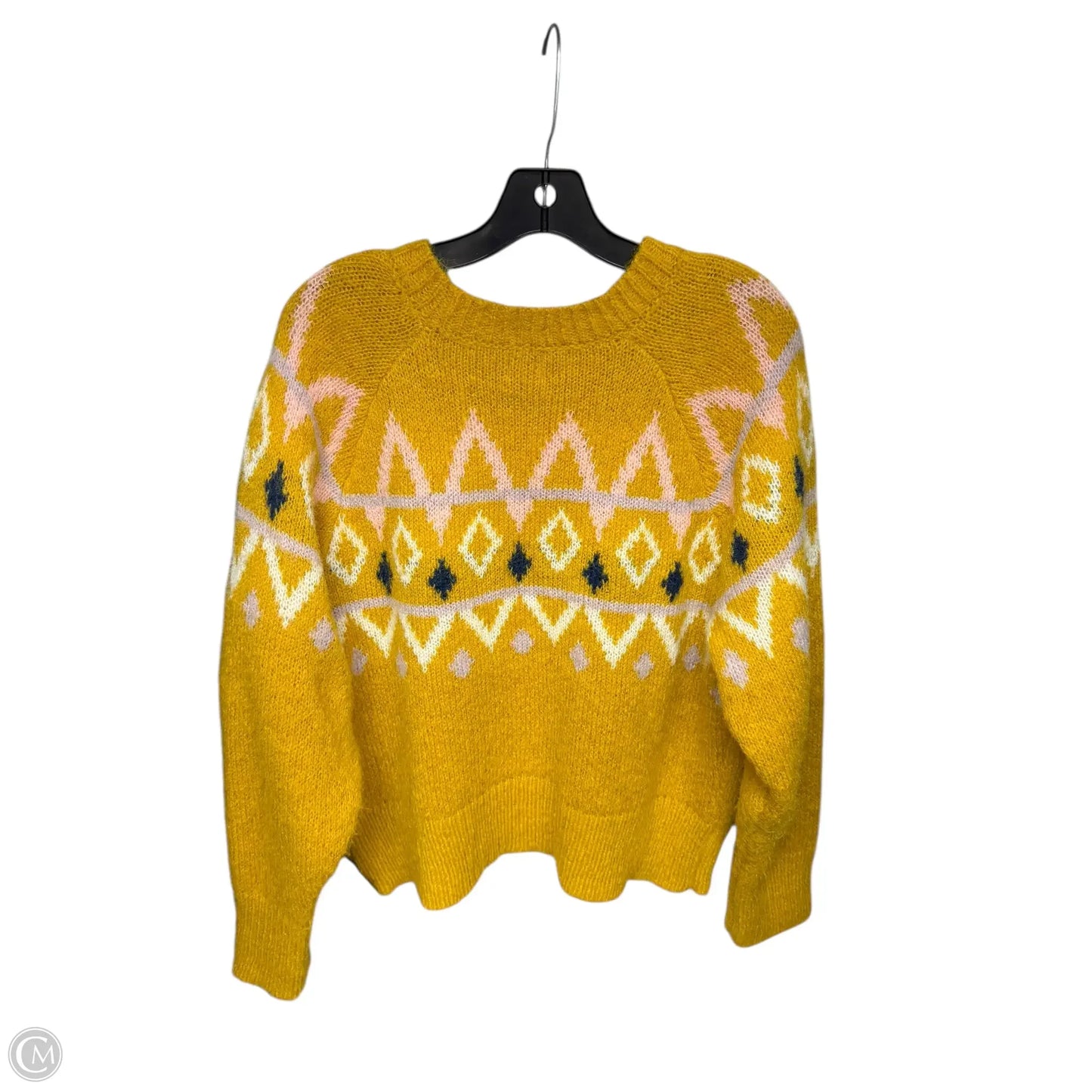 Sweater By A New Day In Yellow, Size: L