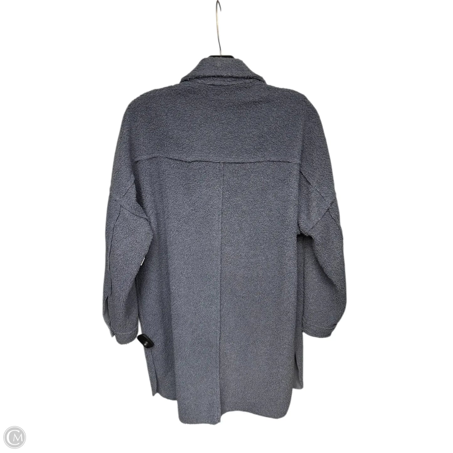 Jacket Shirt By Fashion Nova In Blue, Size: Xs