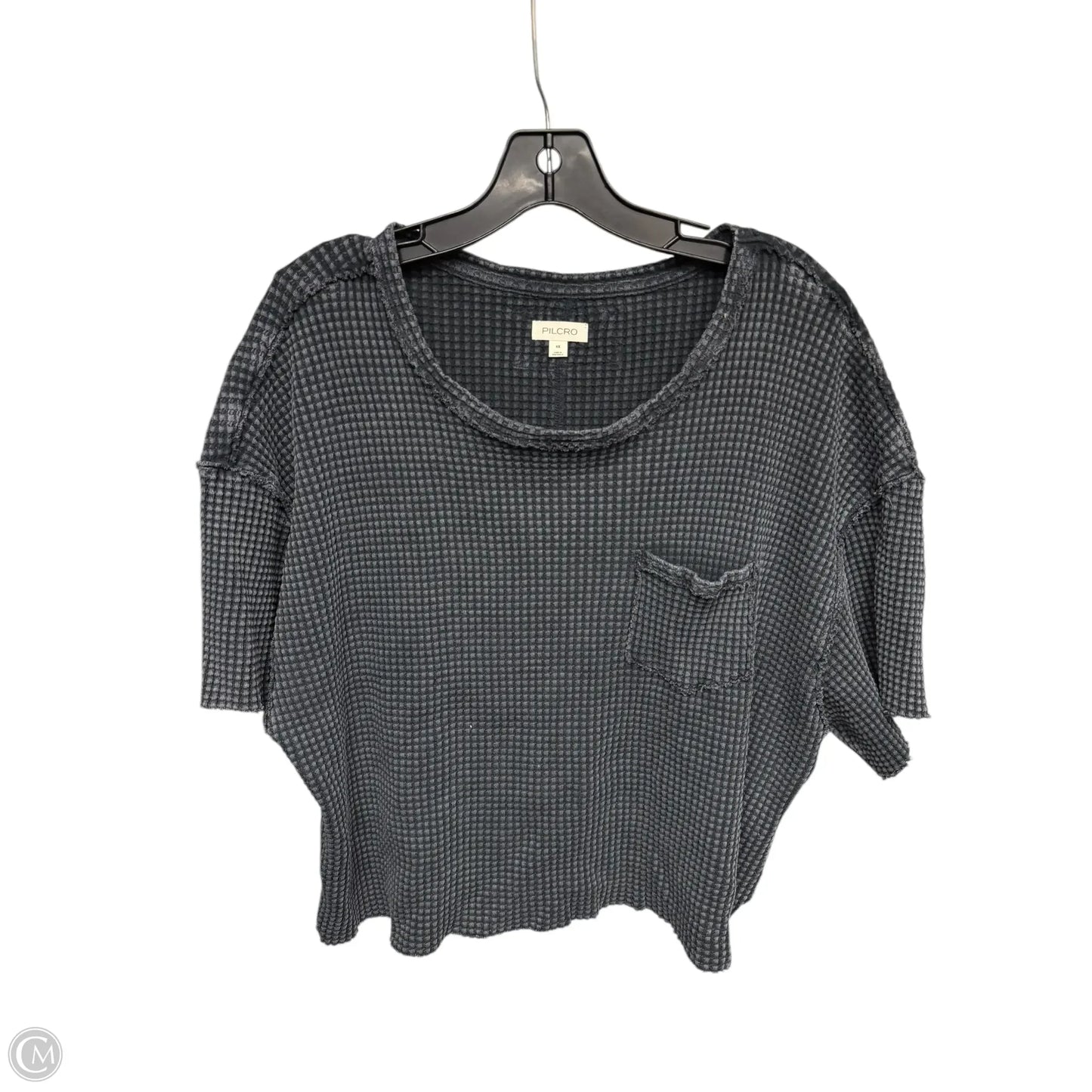 Top Short Sleeve By Pilcro In Grey, Size: Xs