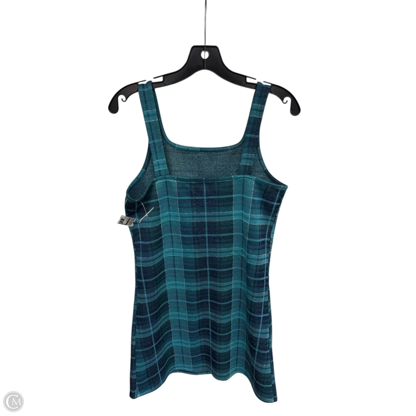 Dress Casual Short By So In Teal Print, Size: Xl