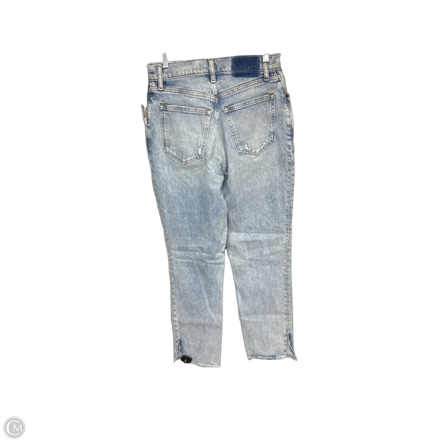 Jeans Straight By Abercrombie And Fitch In Blue Denim, Size: 4