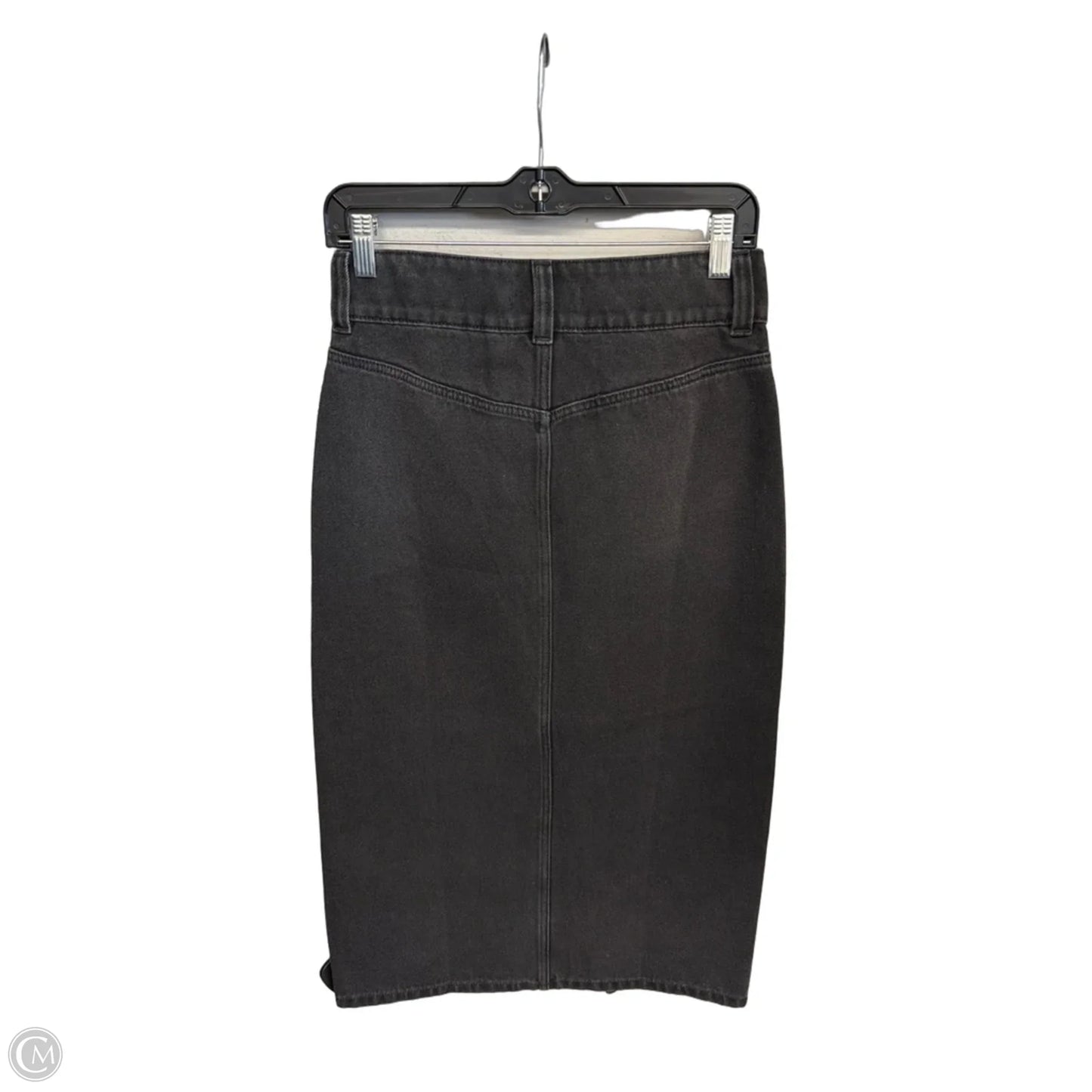 Skirt Midi By We The Free In Black Denim, Size: 0