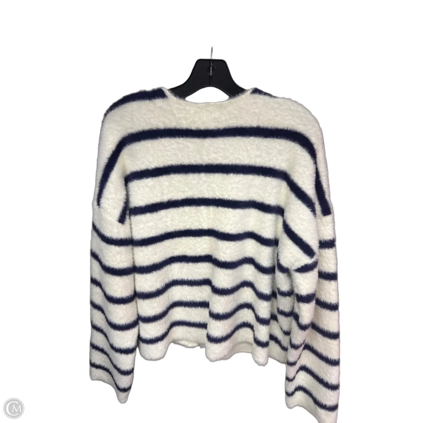 Cardigan By A New Day In Blue & White, Size: L
