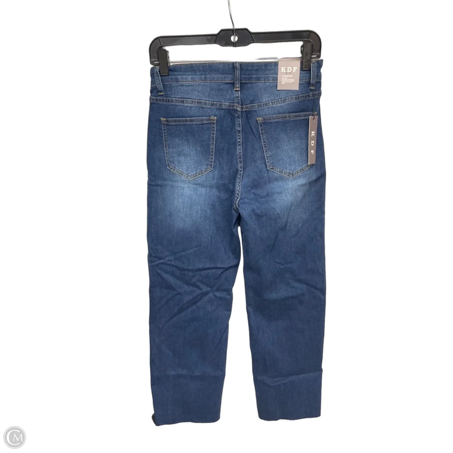 Jeans Straight By Clothes Mentor In Blue Denim, Size: 4