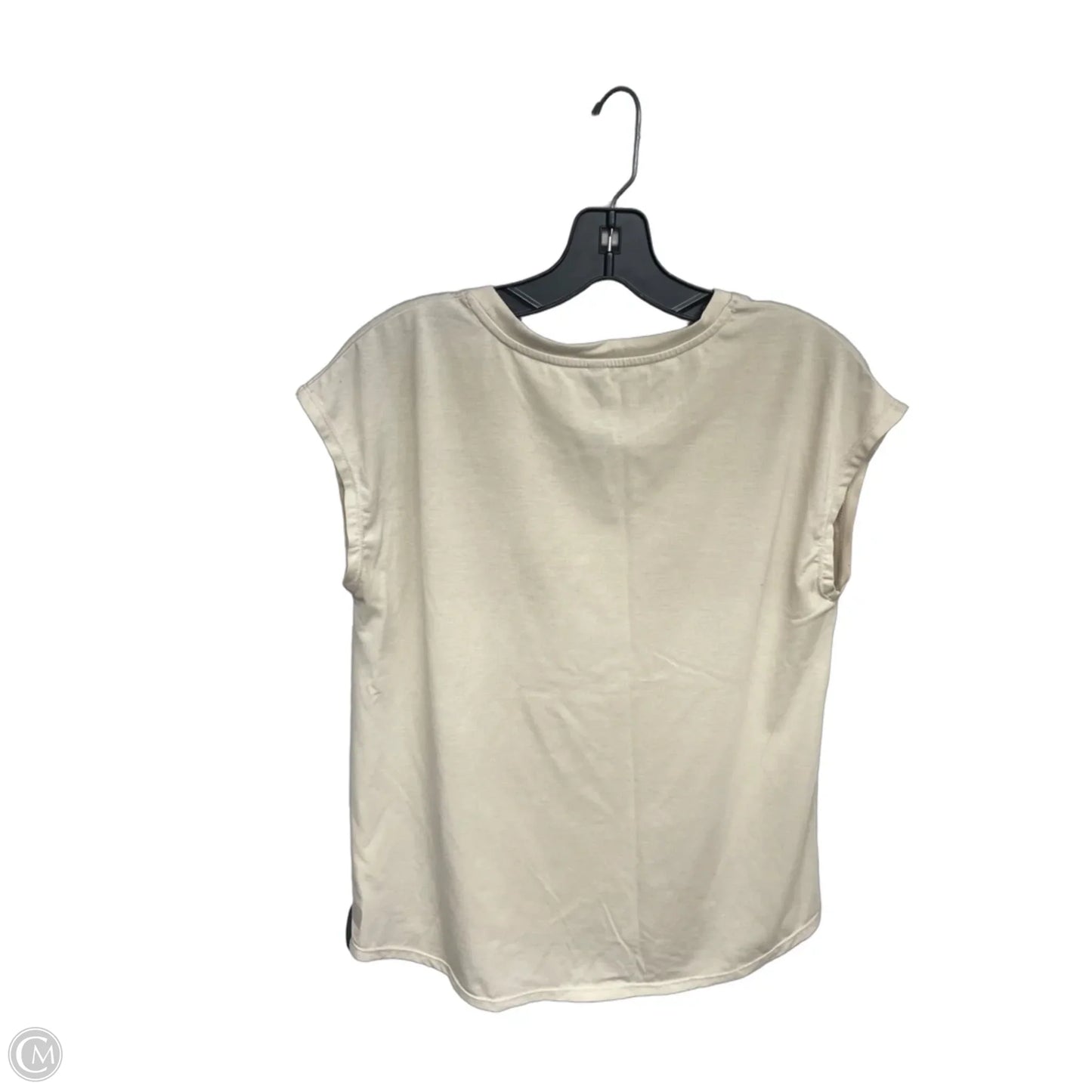 Top Short Sleeve By Mpg In Beige, Size: S