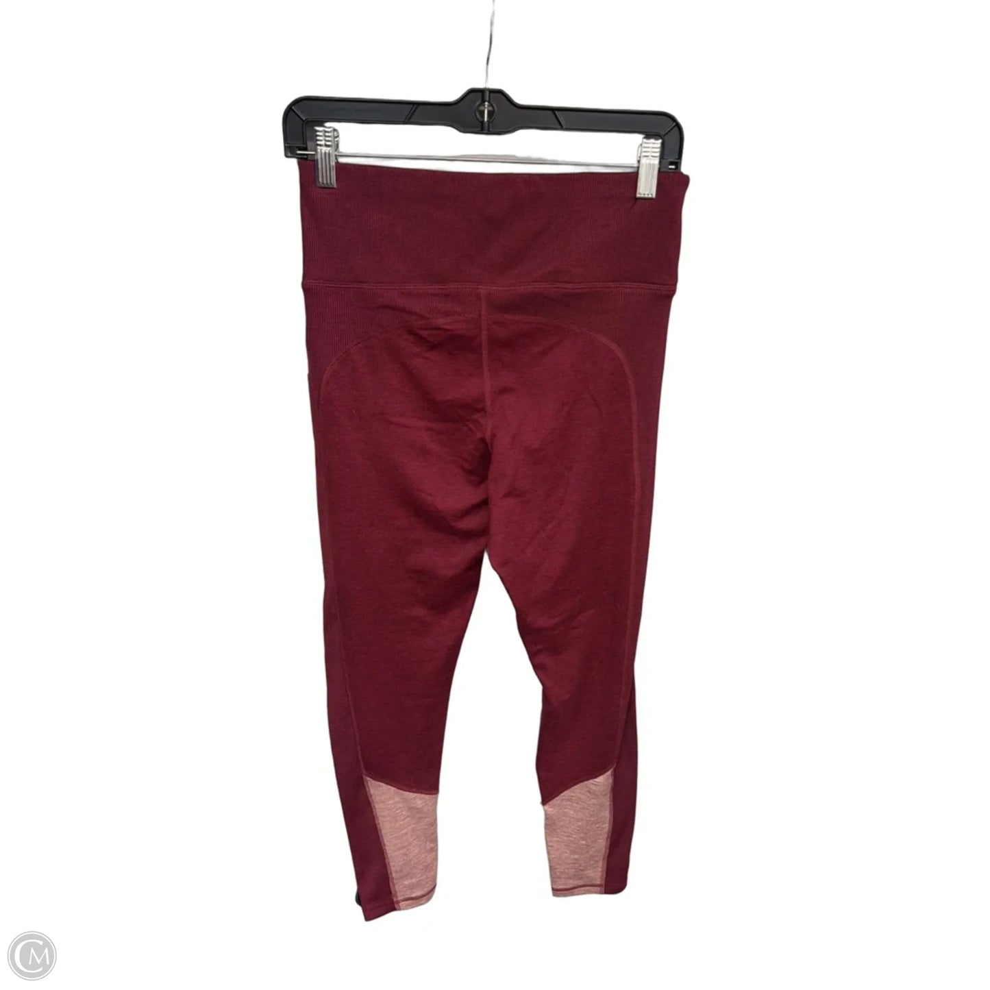 Athletic Leggings By Gapfit In Red, Size: M