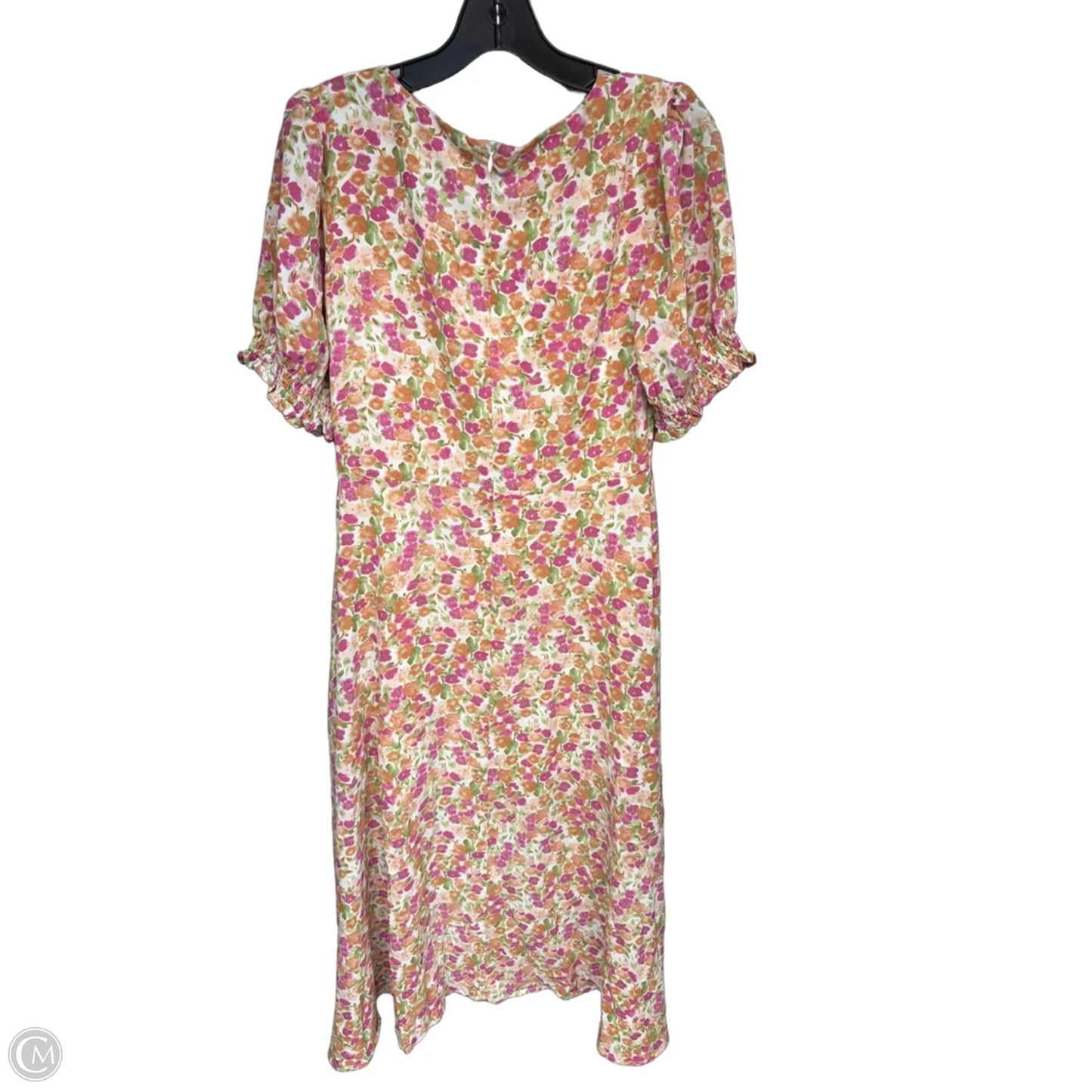 Dress Casual Maxi By Pink Lily In Floral Print, Size: M