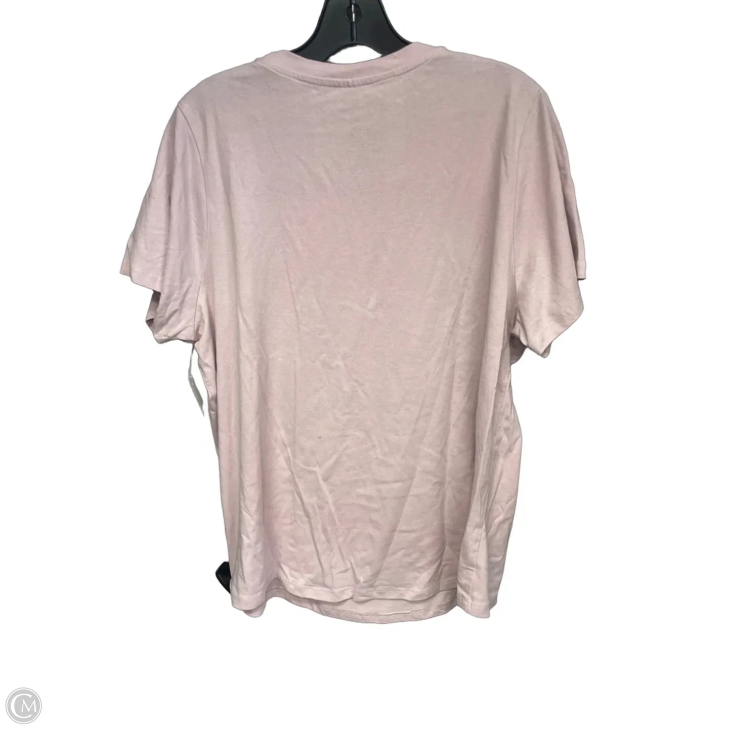 Top Short Sleeve Basic By Clothes Mentor In Pink, Size: Xxl