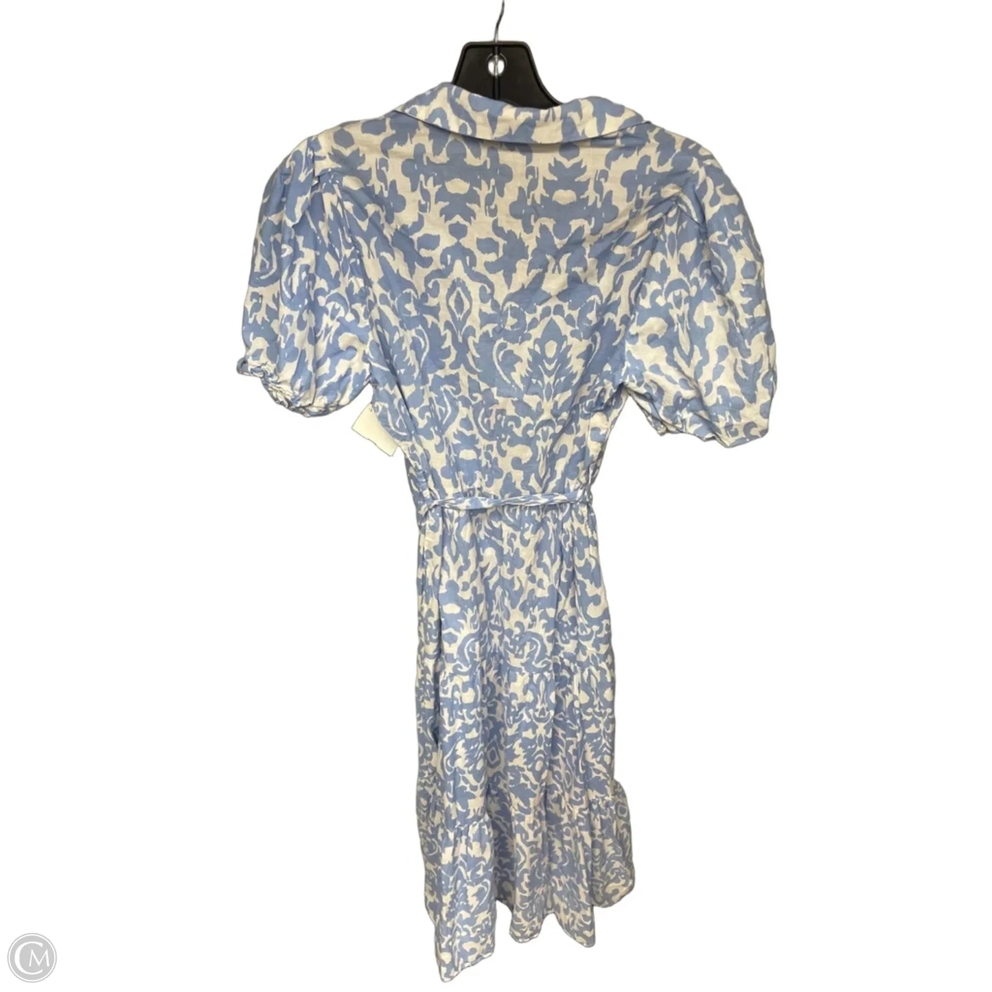 Dress Casual Maxi By Ellen Tracy In Blue & White, Size: M