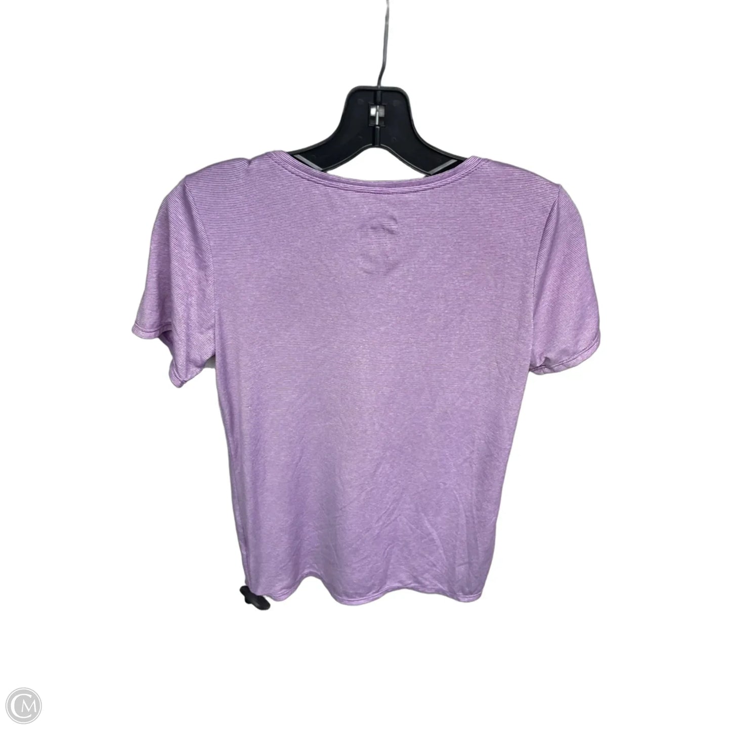 Athletic Top Short Sleeve By Nike Apparel In Purple, Size: M