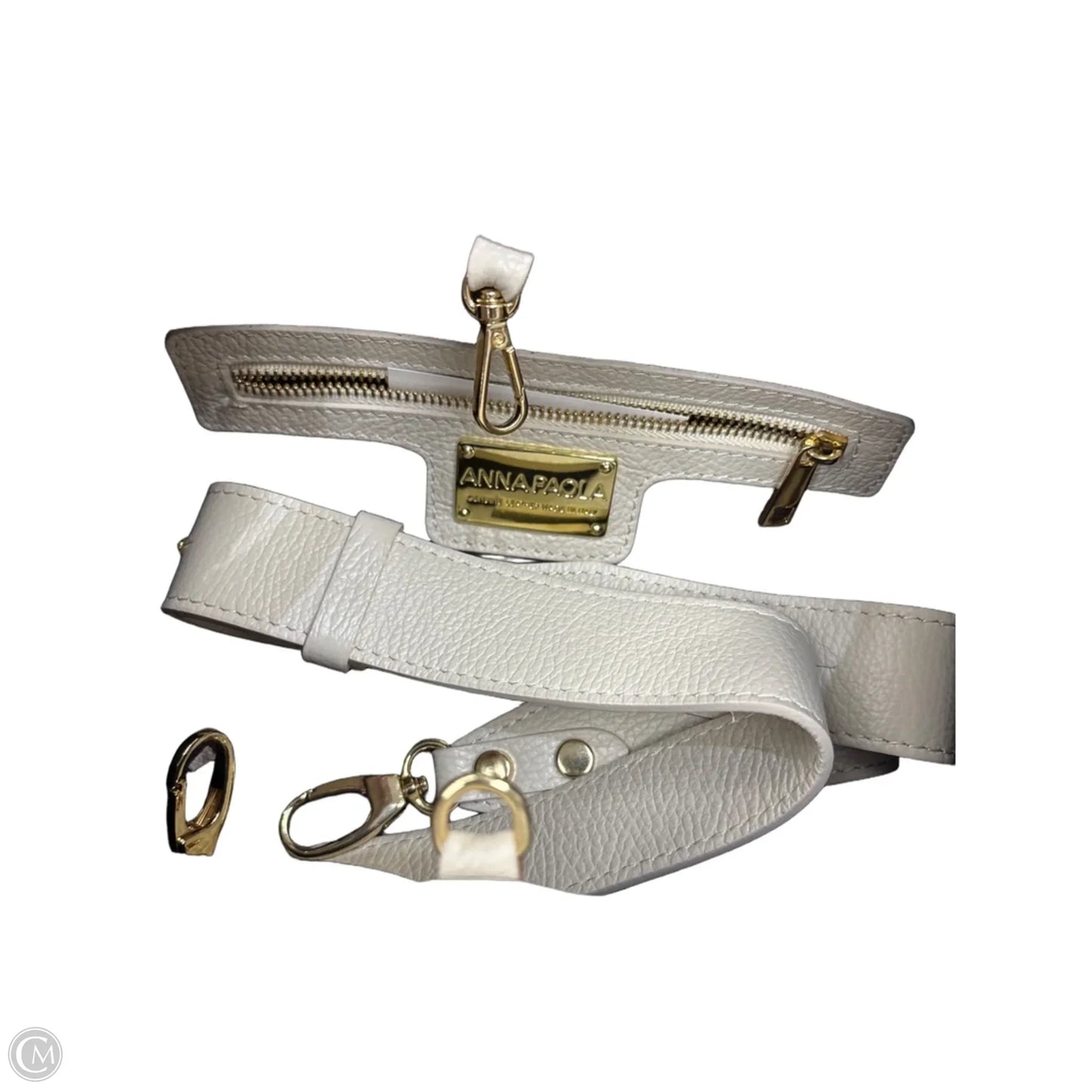 Handbag Leather By Clothes Mentor, Size: Medium