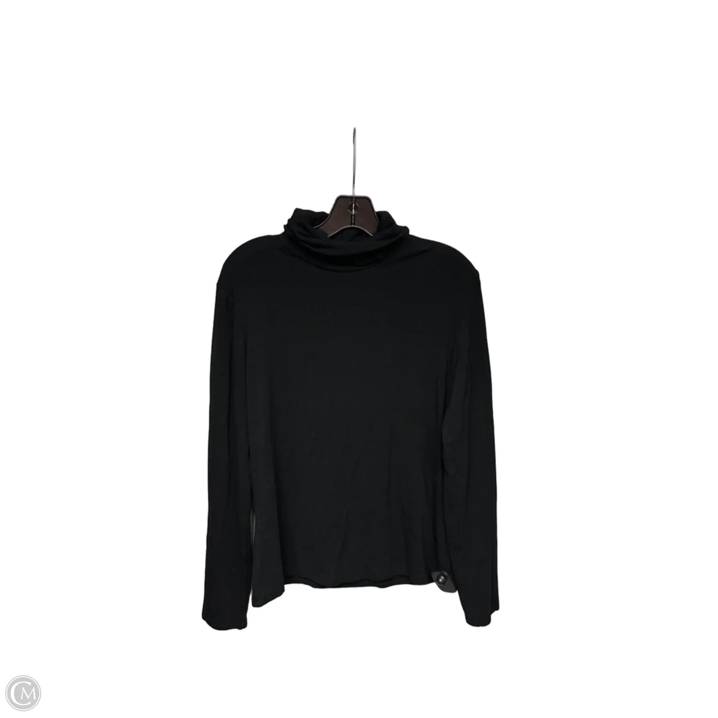 Top Long Sleeve Basic By Trendy Queen In Black, Size: L