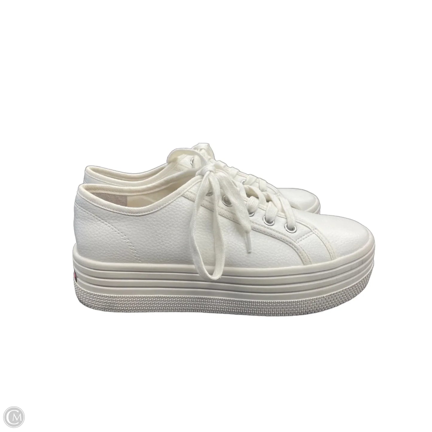 Shoes Sneakers By Steve Madden In White, Size: 8.5