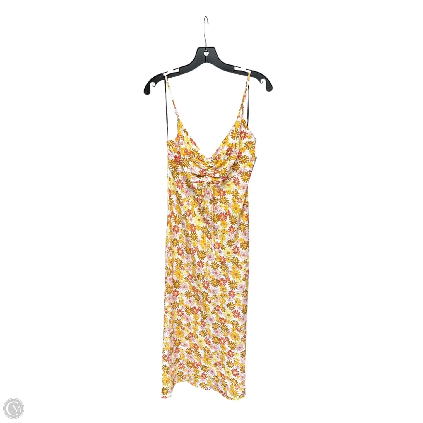 Dress Casual Maxi By Forever 21 In Yellow, Size: M