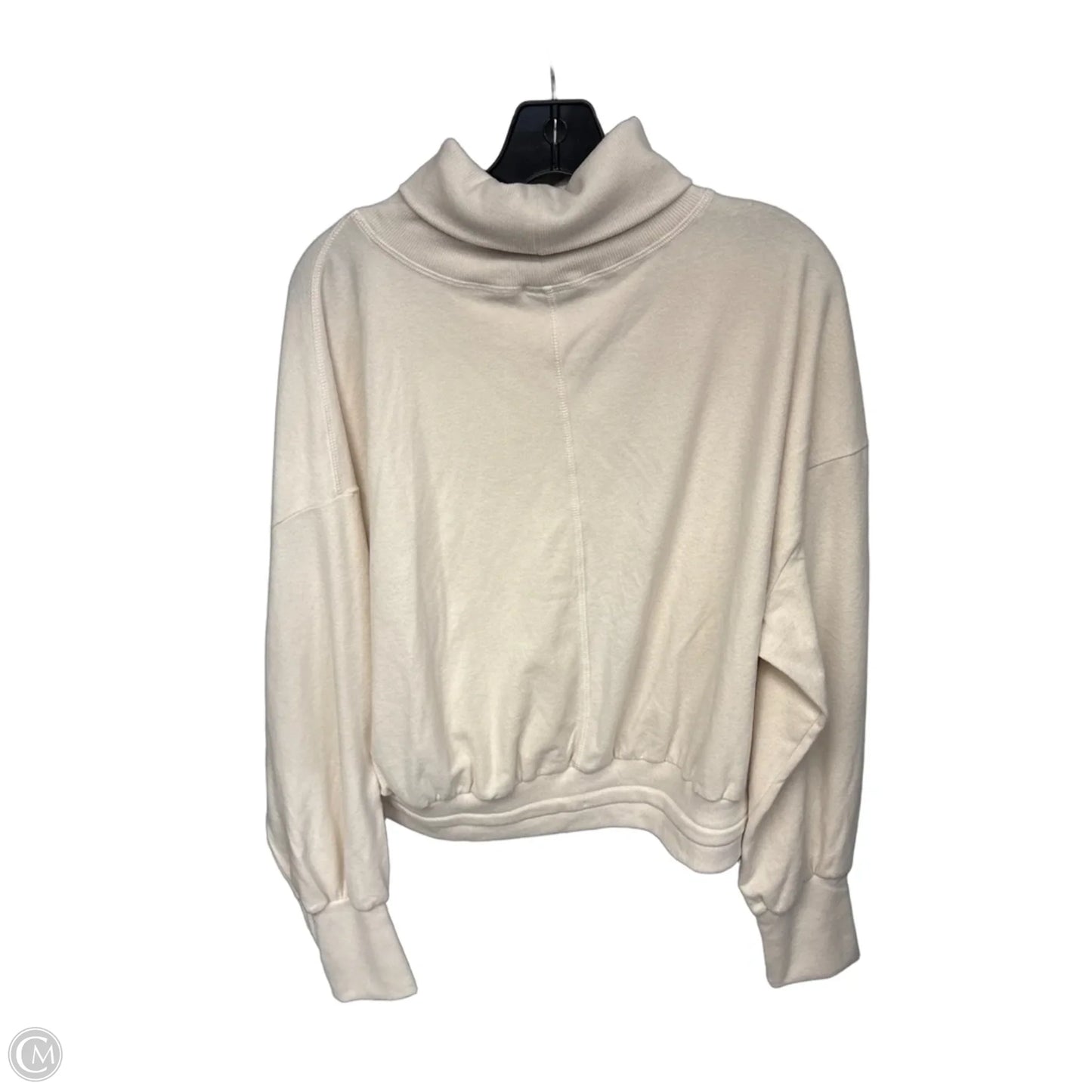 Athletic Sweatshirt Crewneck By Sweaty Betty In Cream, Size: Xl