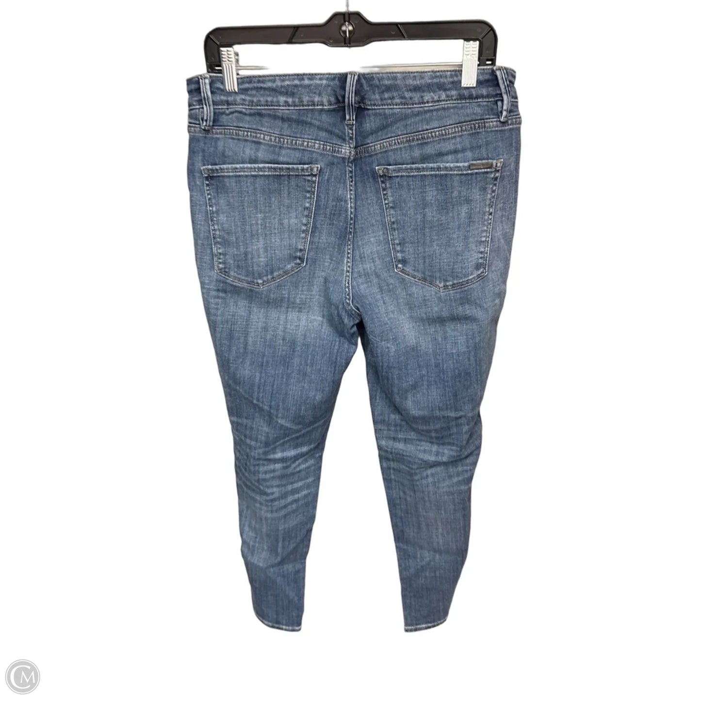 Jeans Straight By White House Black Market In Blue Denim, Size: 12
