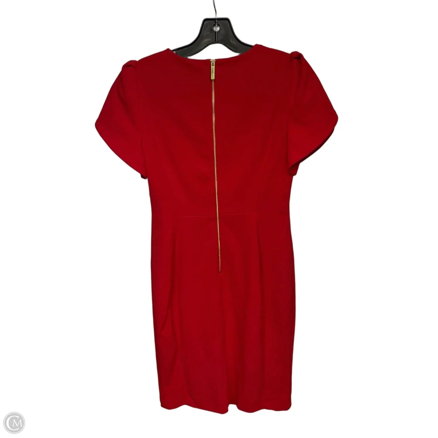Dress Casual Maxi By Calvin Klein In Red, Size: 10