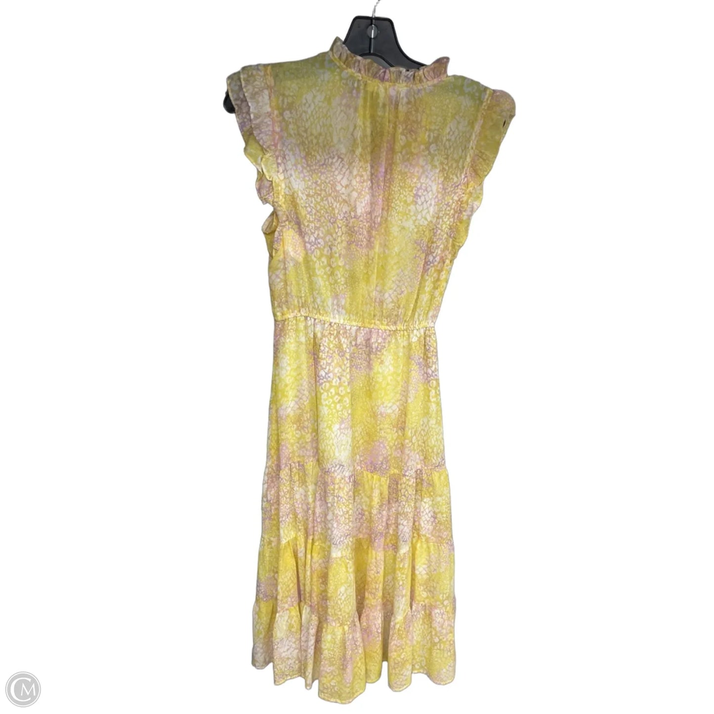 Dress Casual Maxi By Bb Dakota In Pink & Yellow, Size: Xs