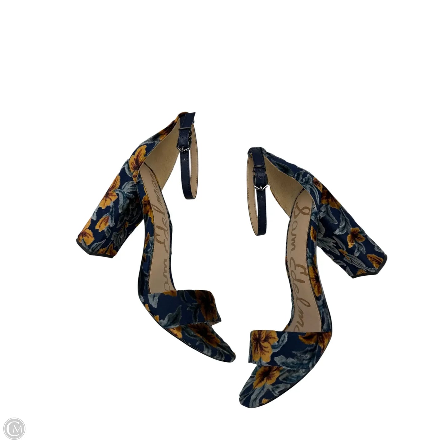 Shoes Heels Block By Sam Edelman In Floral Print, Size: 7