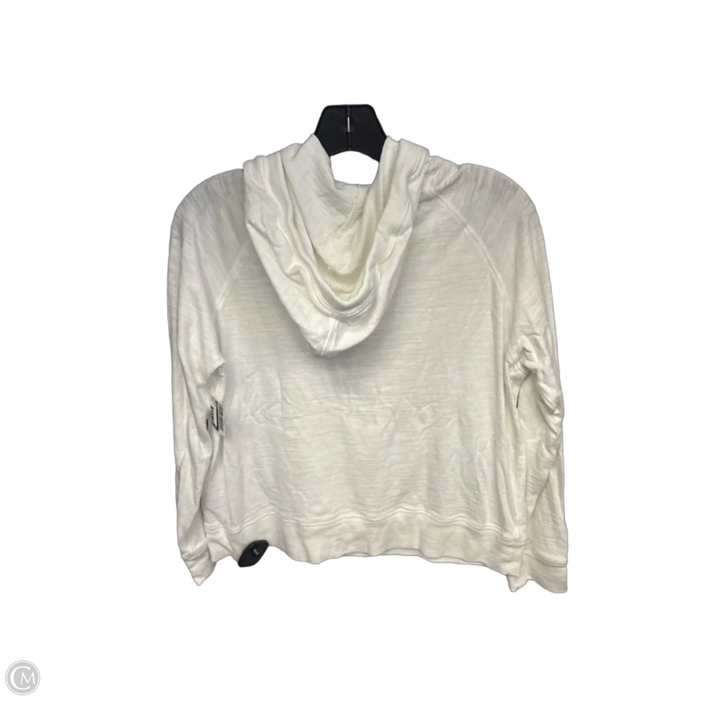 Top Long Sleeve By Faherty In White, Size: S