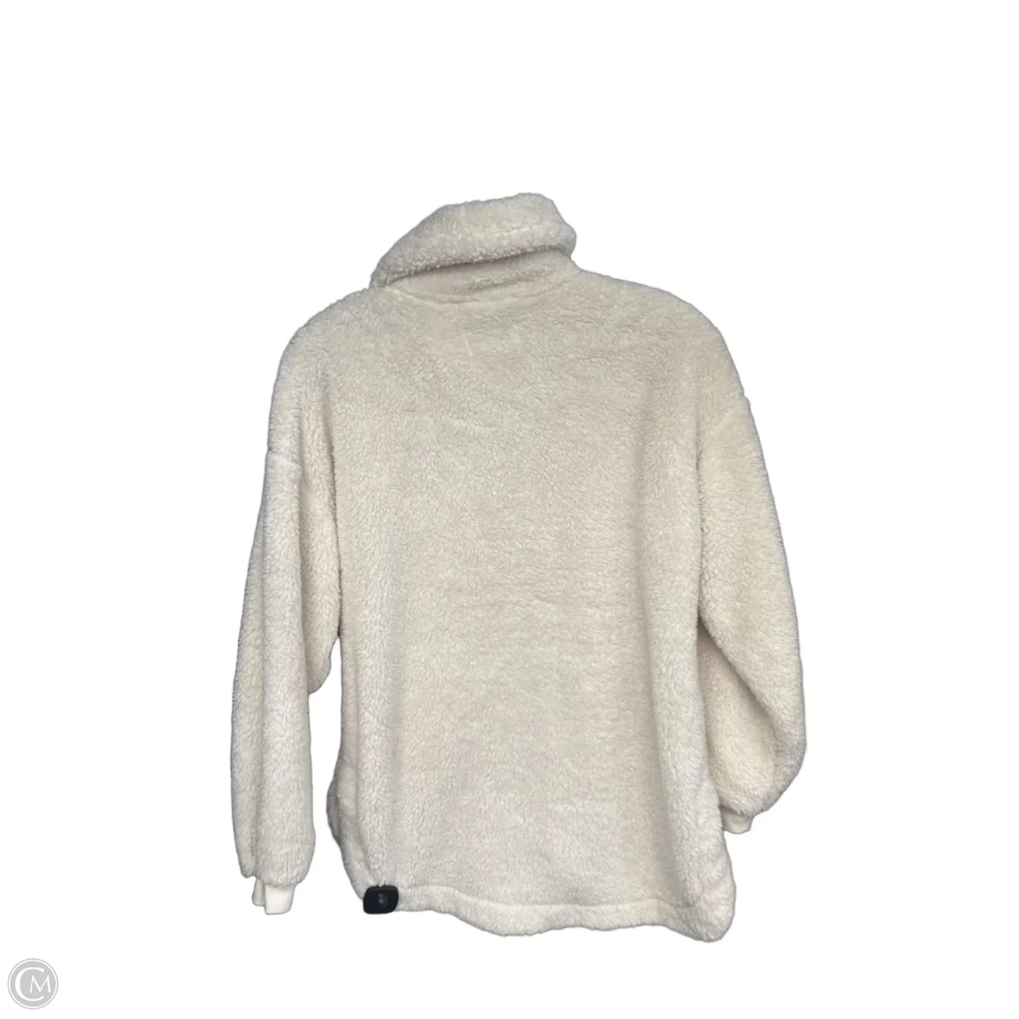 Jacket Faux Fur & Sherpa By Z Supply In Cream, Size: Xs