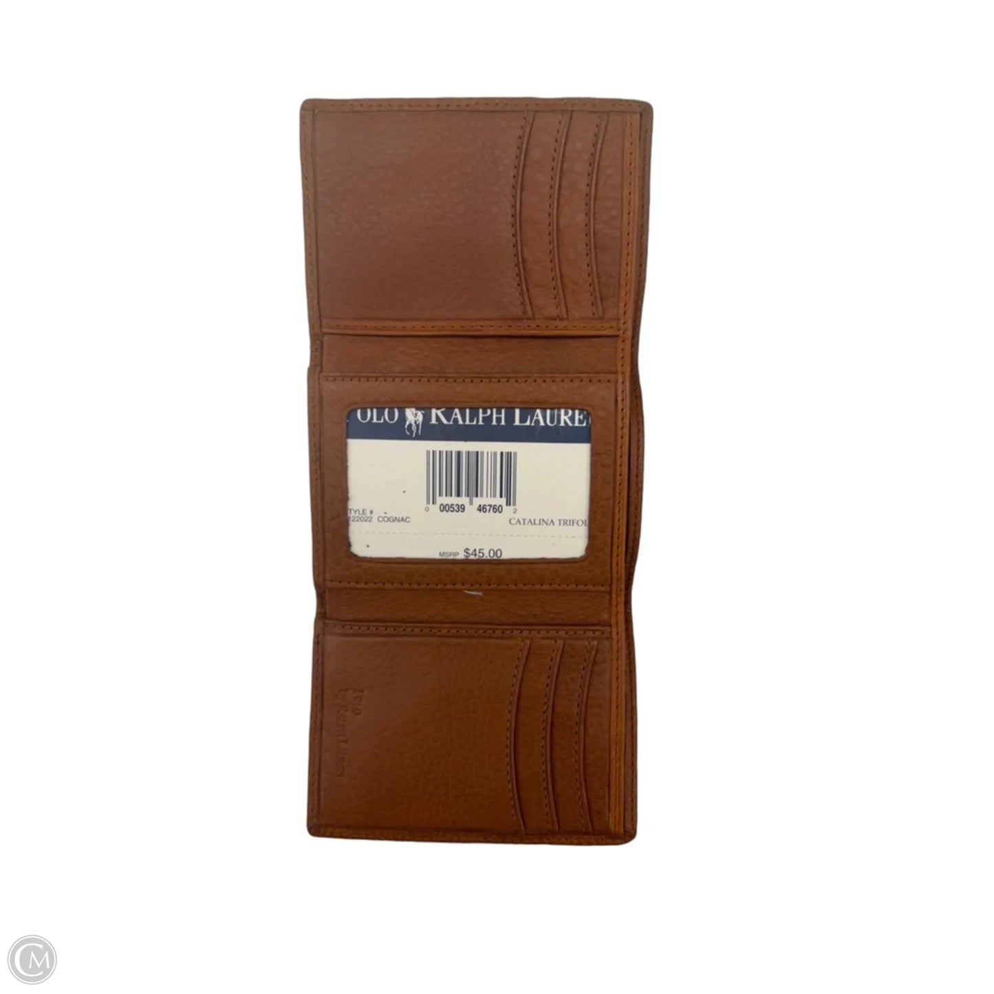 Wallet Leather By Polo Ralph Lauren, Size: Small