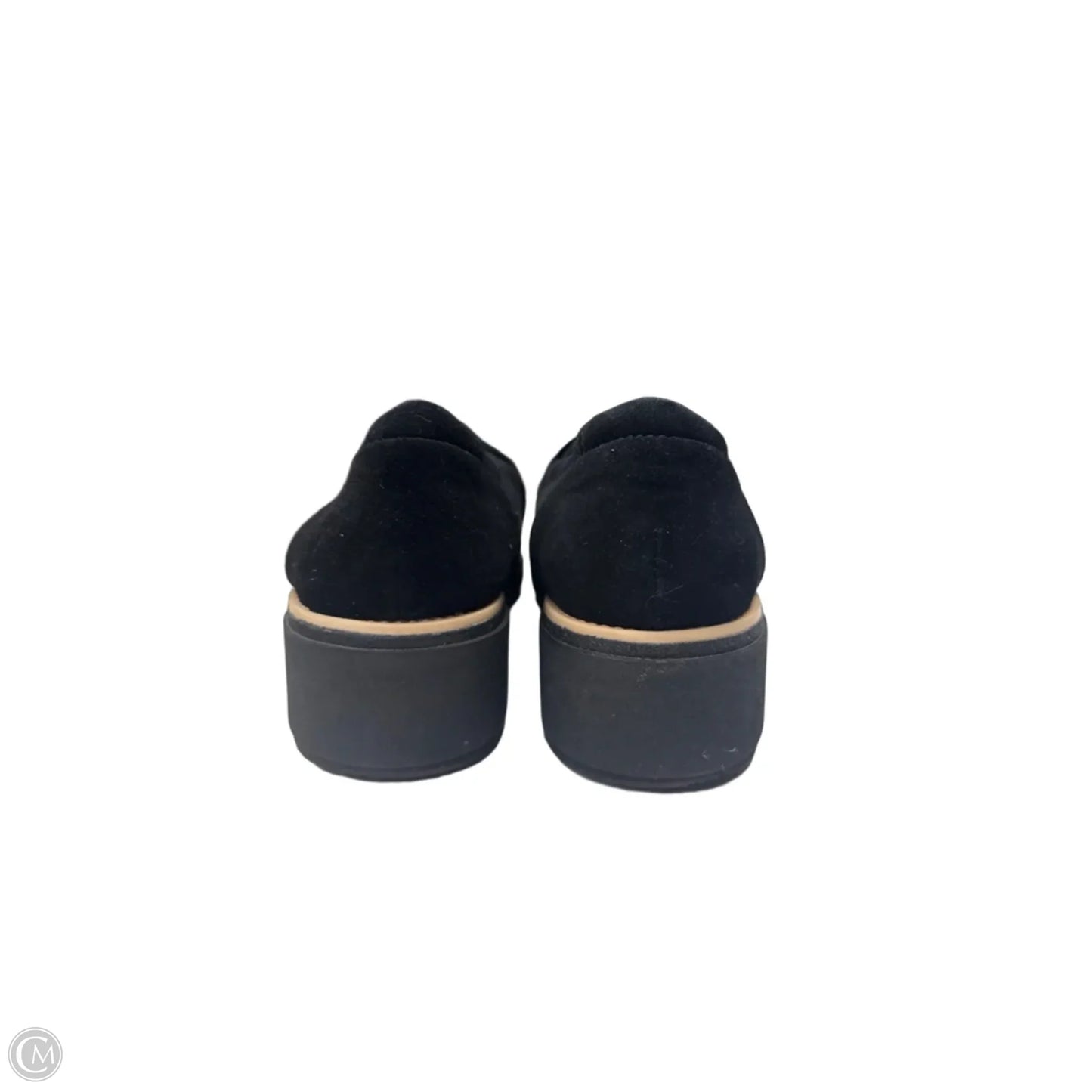 Shoes Flats By Clarks In Black, Size: 9