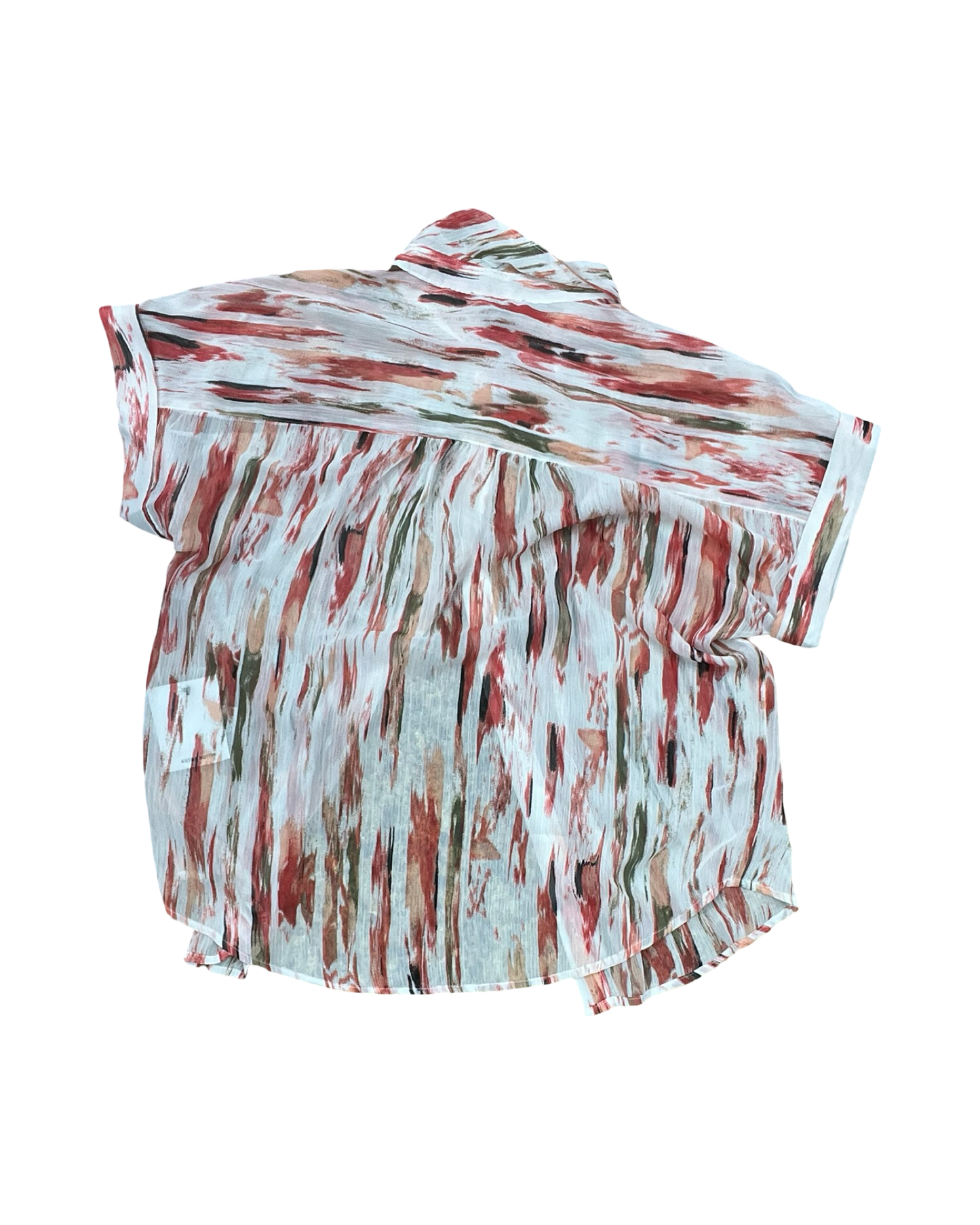 Top Ss By Dkny In Pink & White, Size:M