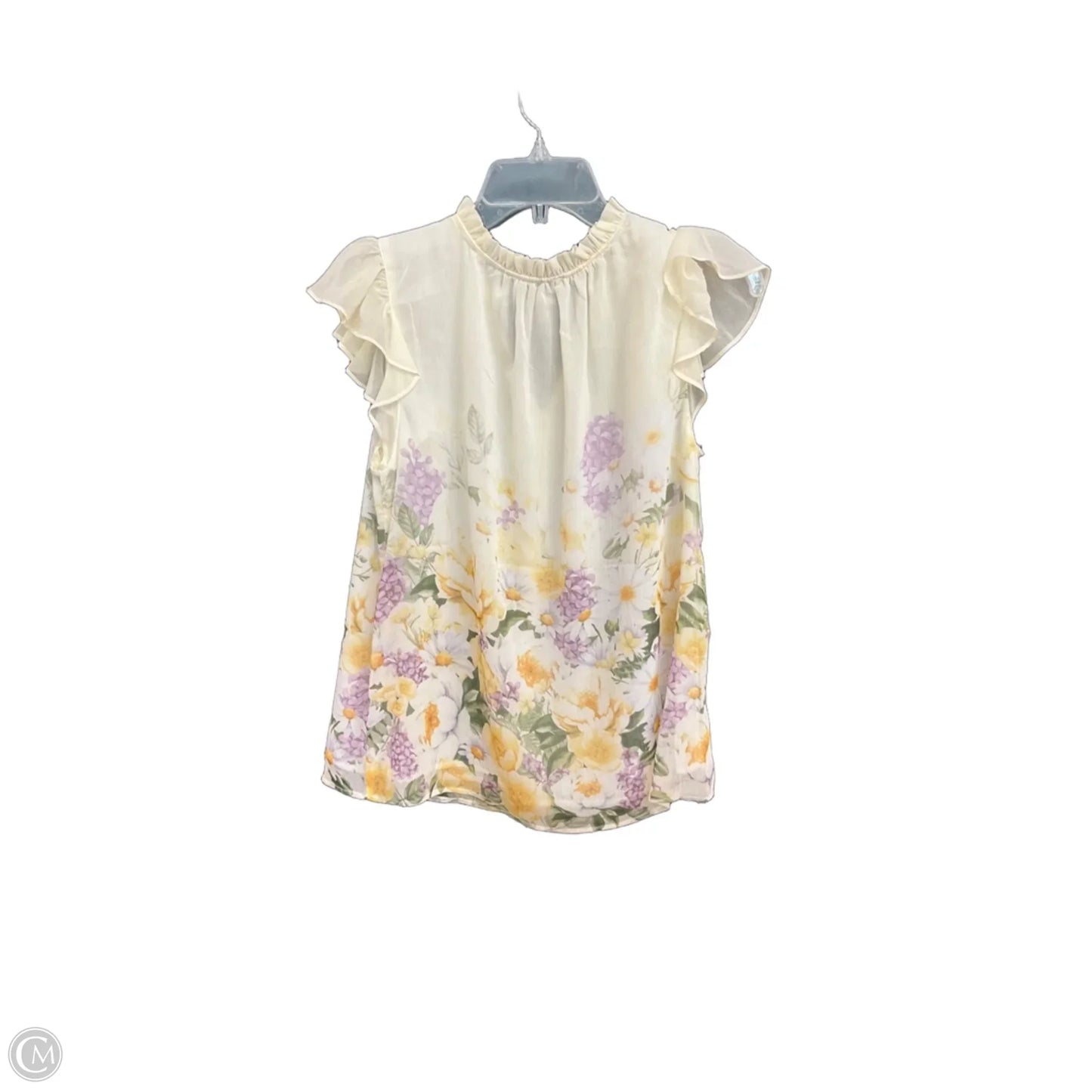Top Sleeveless By Rachel Zoe In Yellow, Size: S