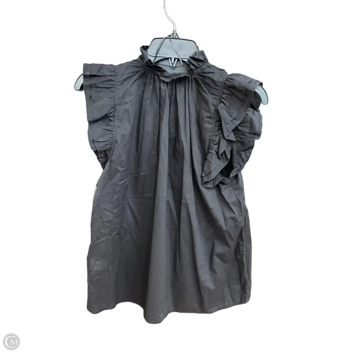 Top Sleeveless By H&m In Black, Size: Xxs