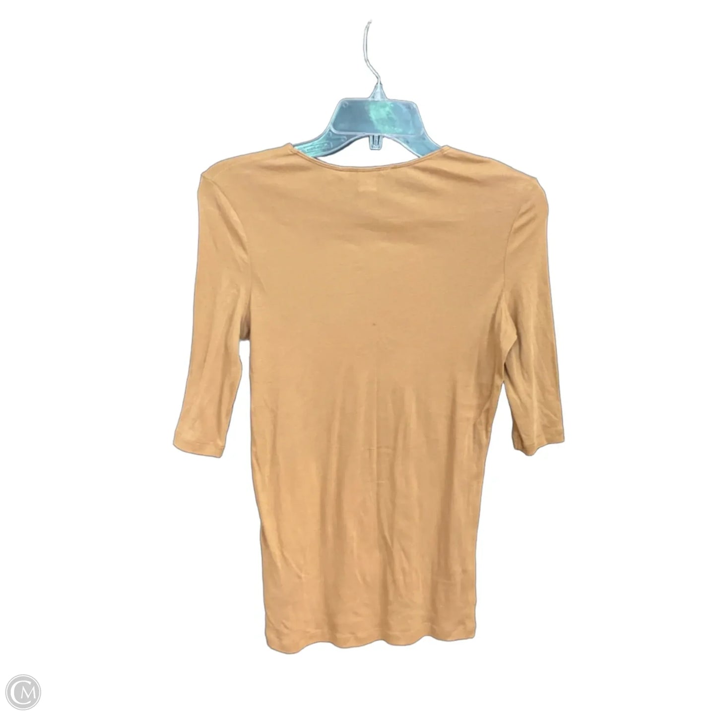Top 3/4 Sleeve By H&m In Brown, Size: M