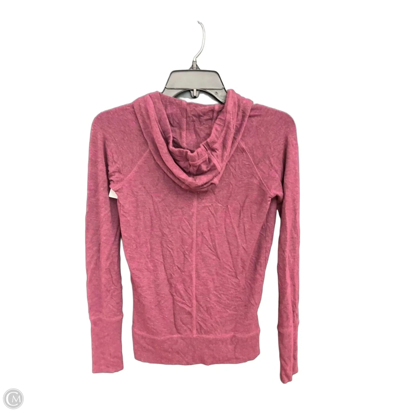 Athletic Sweatshirt Hoodie By Athleta In Red, Size: Xxs
