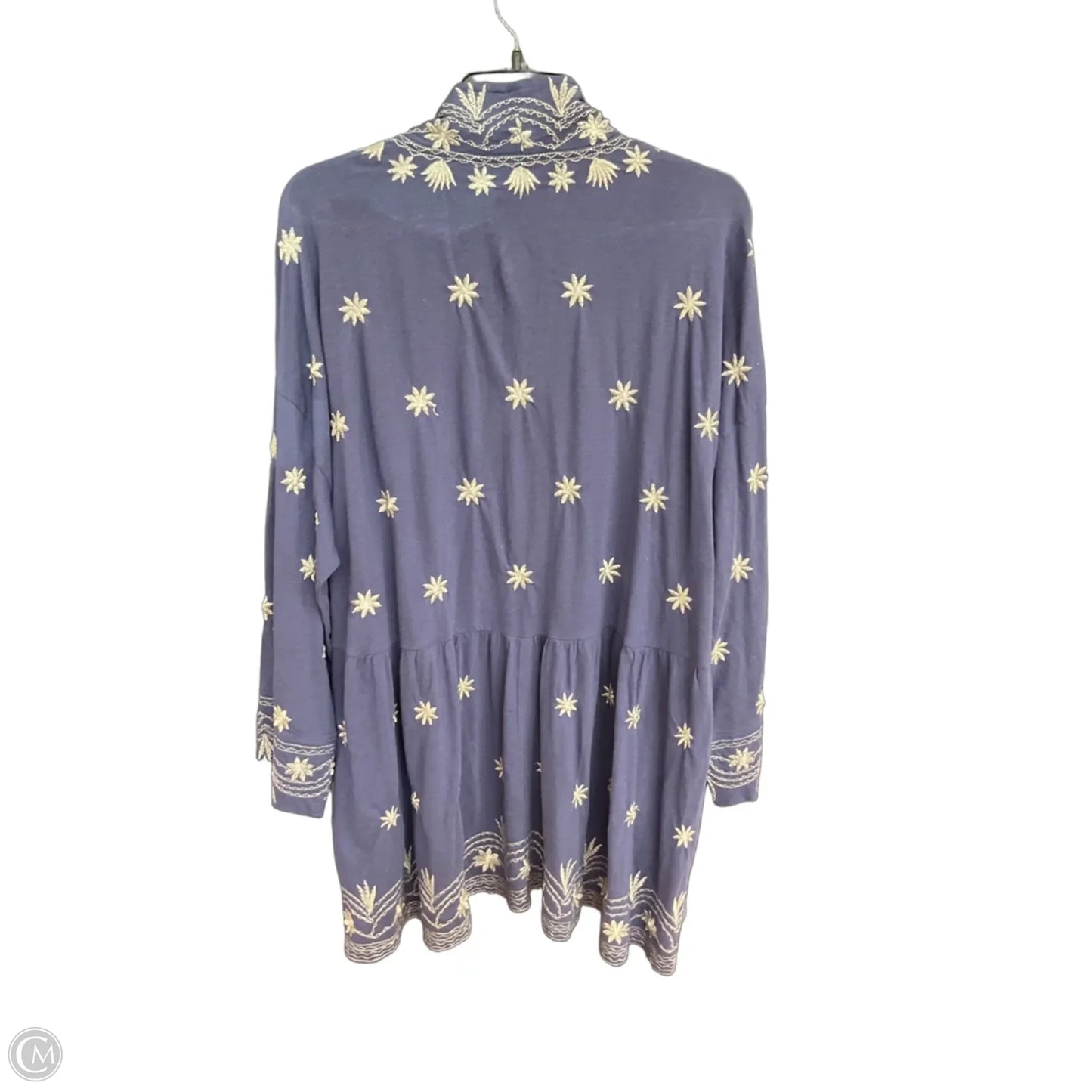 Cardigan By Soft Surroundings In Blue, Size: L