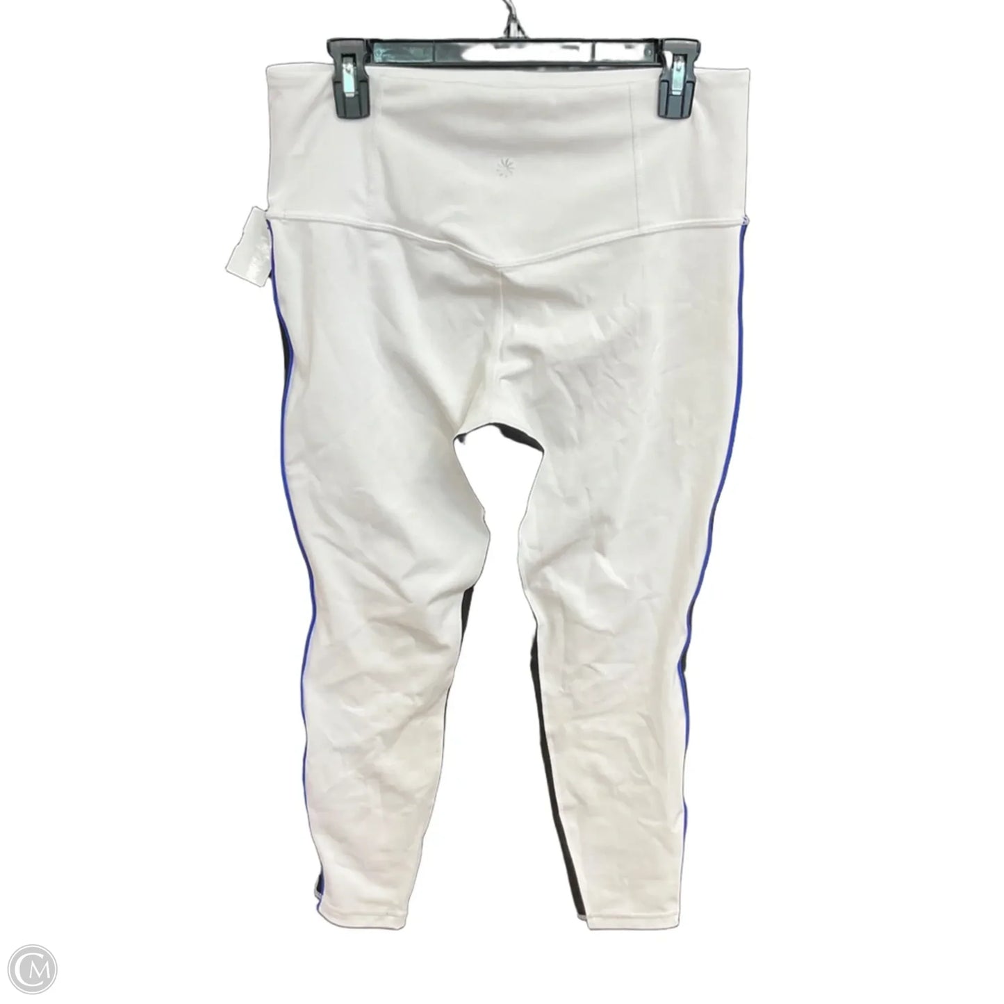 Athletic Leggings By Athleta In White, Size: L