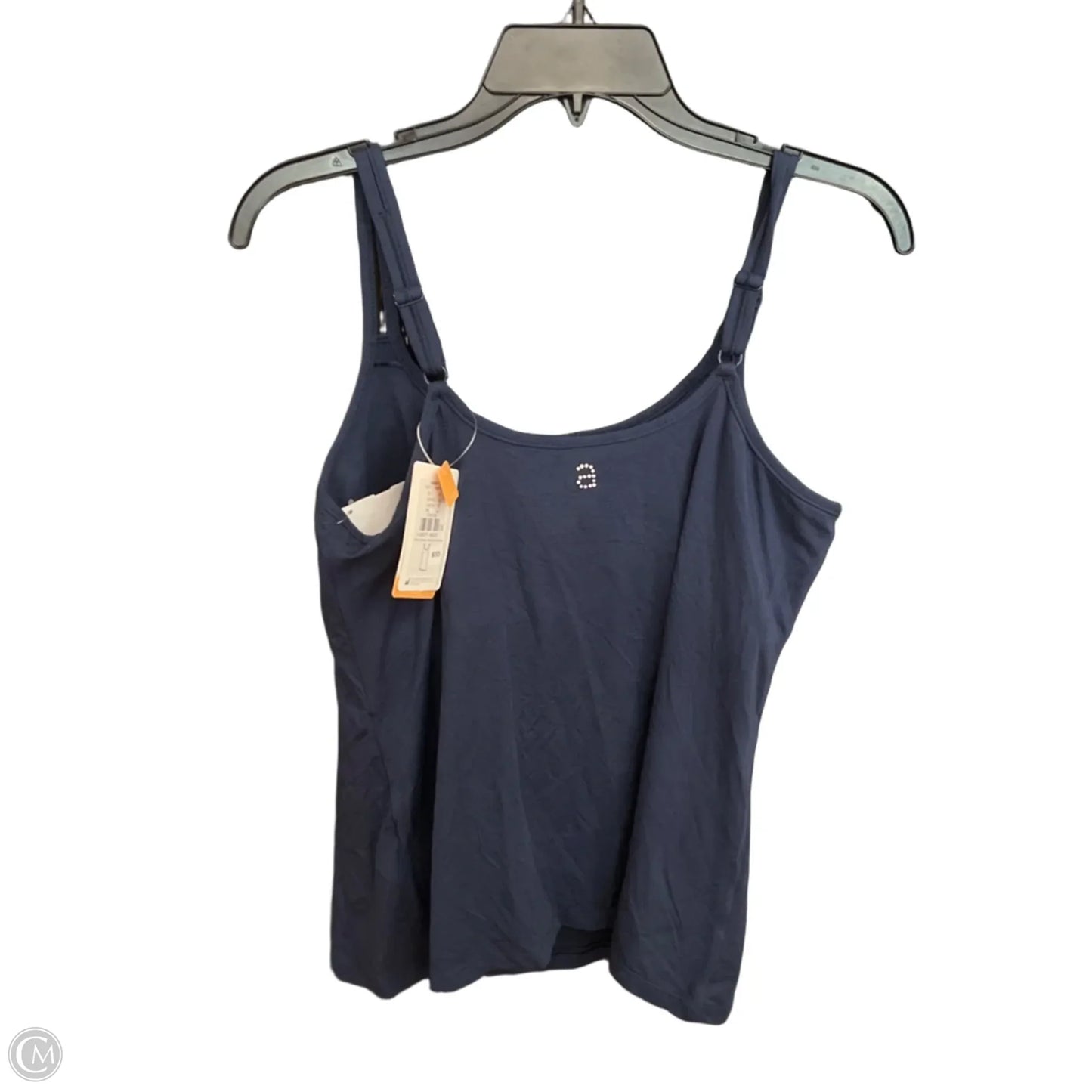 Top Sleeveless Basic By Clothes Mentor In Navy, Size: L