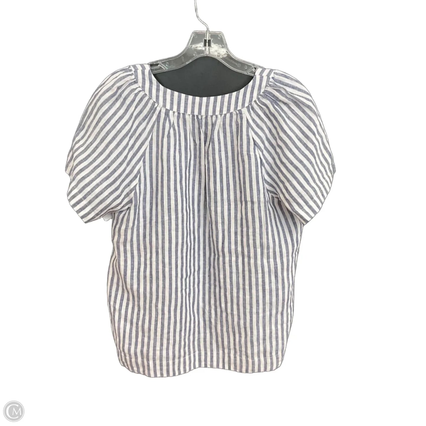 Top Short Sleeve By J. Crew In Striped Pattern, Size: S