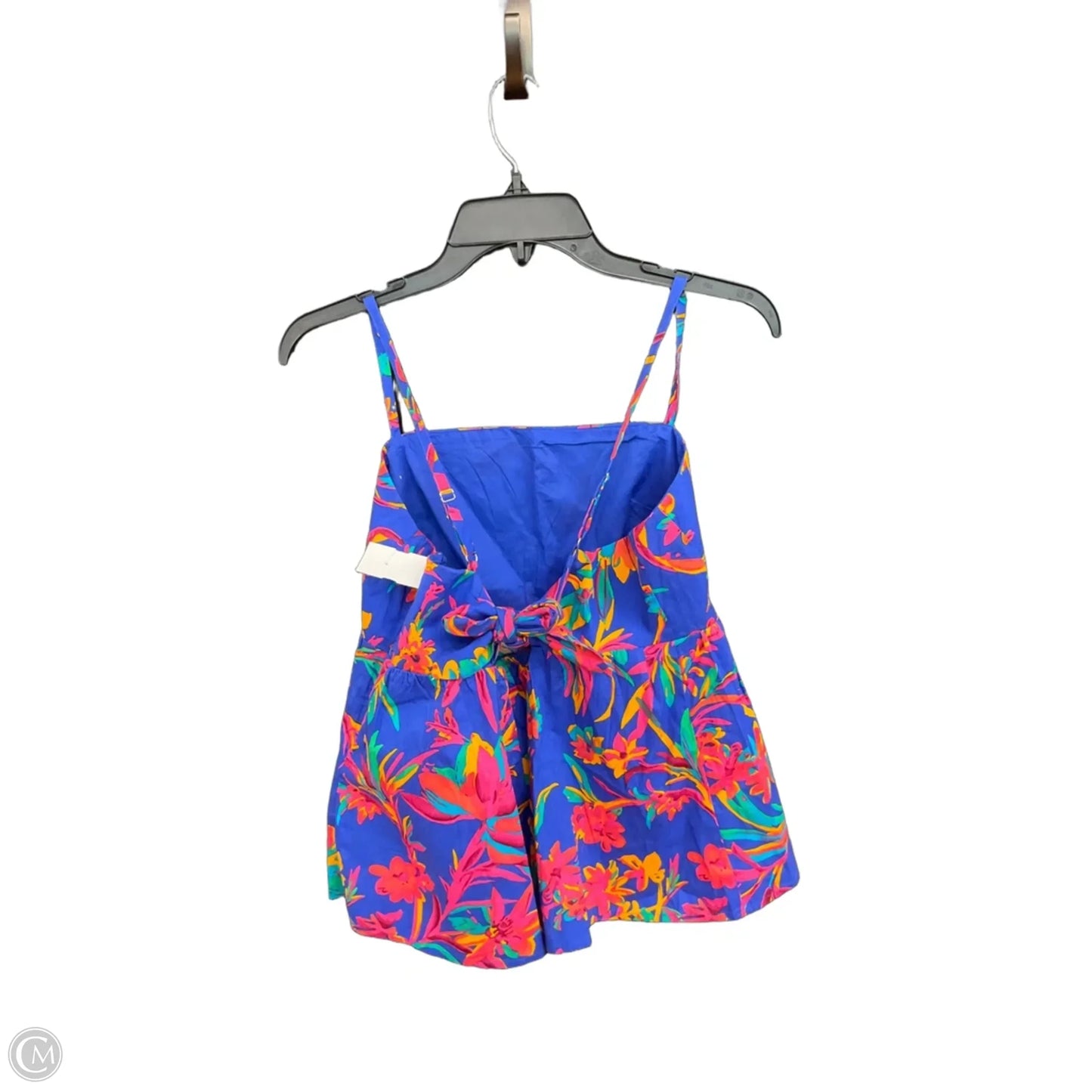 Top Sleeveless By J. Crew In Tropical Print, Size: M