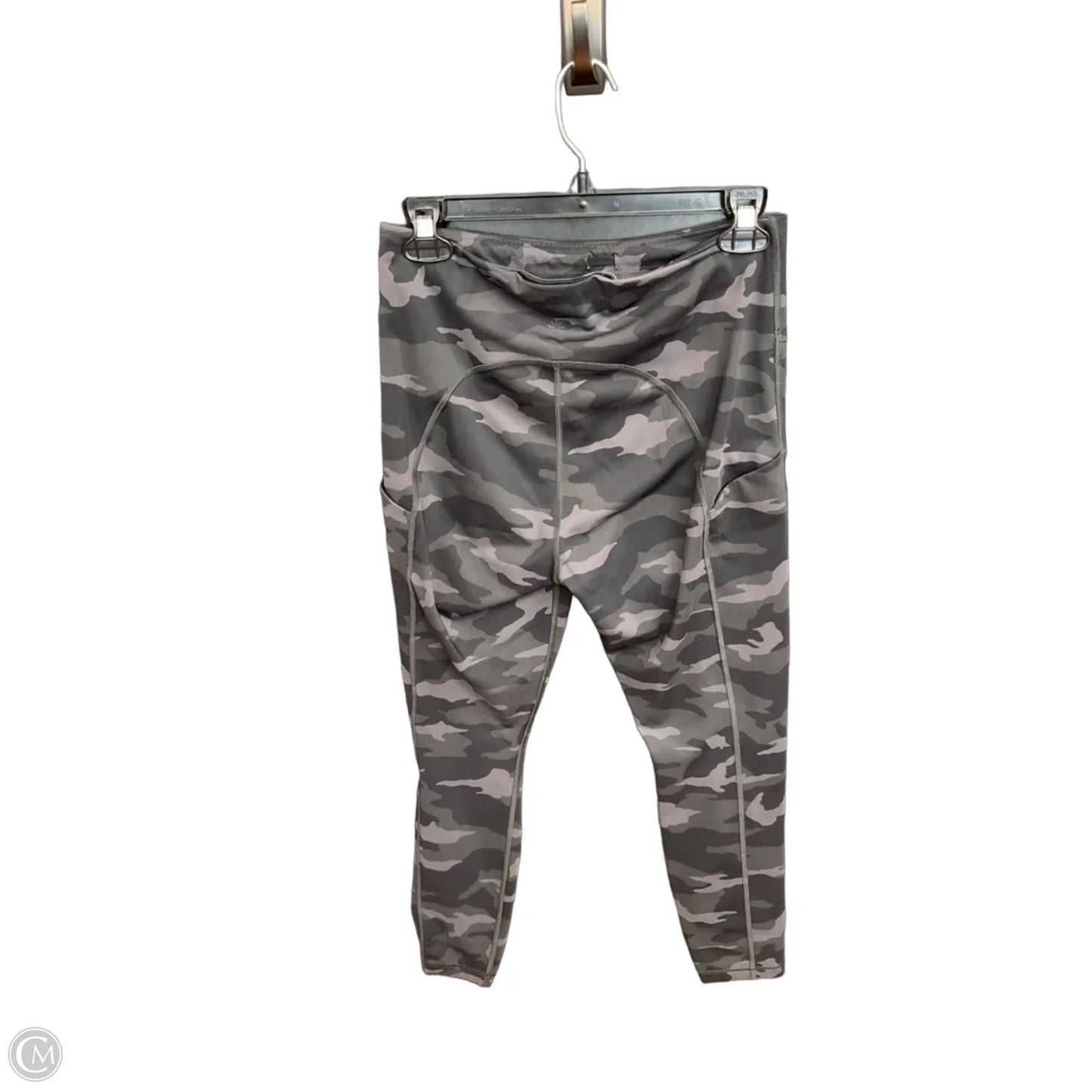 Athletic Leggings By Athleta In Camouflage Print, Size: M