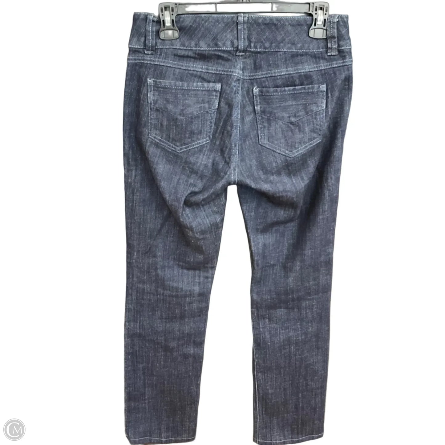 Jeans Boot Cut By Cabi In Blue Denim, Size: 4