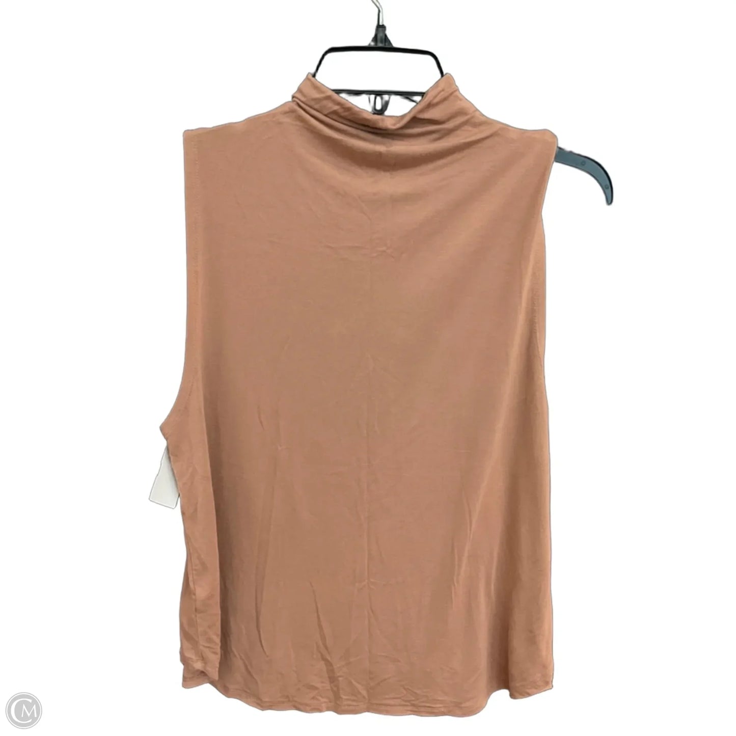Top Sleeveless By Babaton In Brown, Size: L