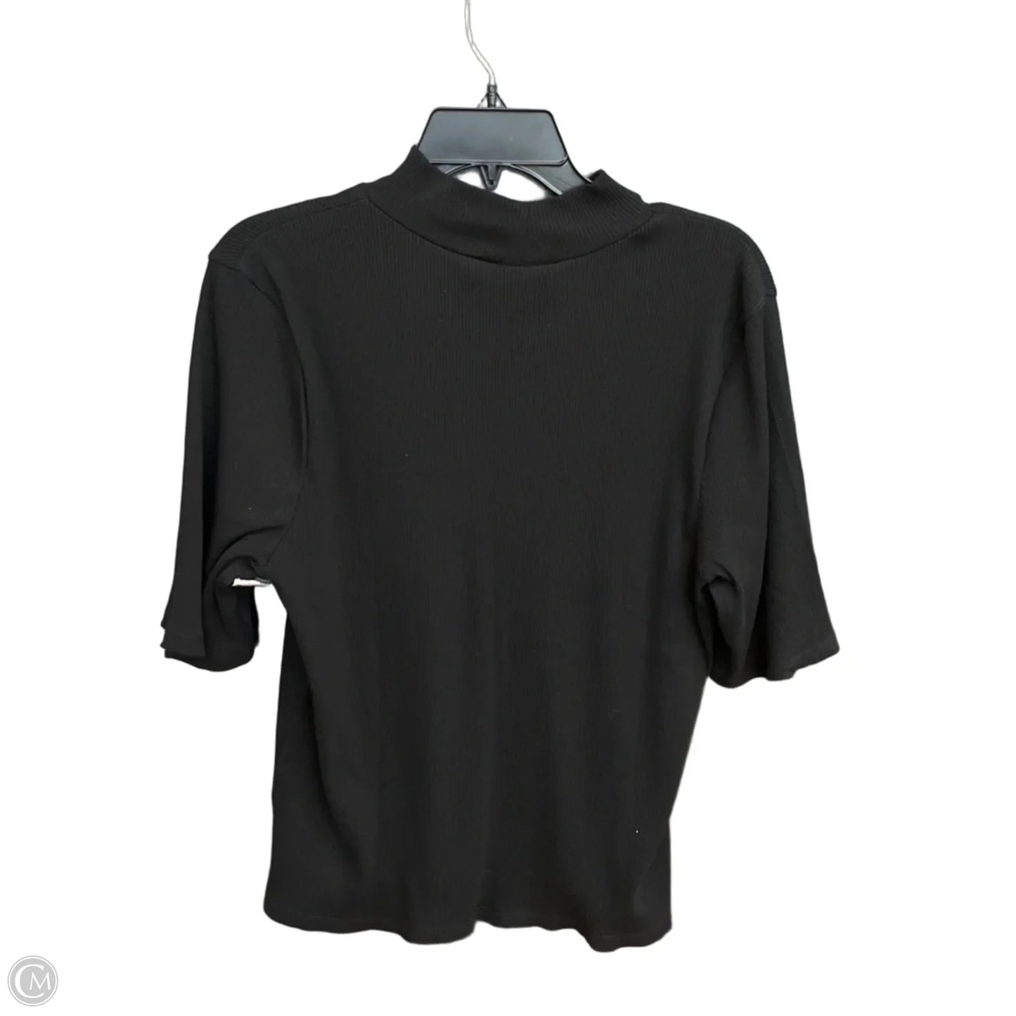 Top Short Sleeve Basic By Old Navy In Black, Size: Xl