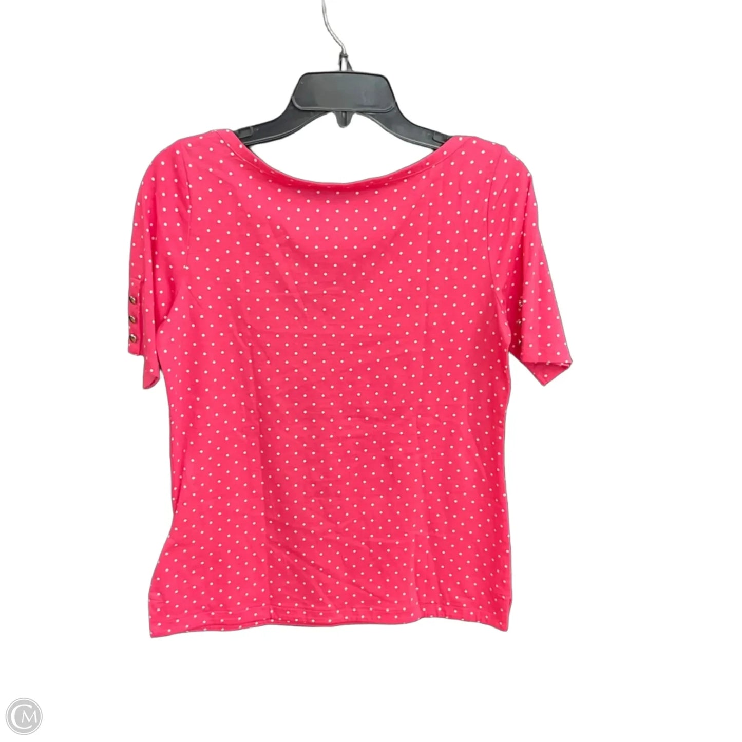 Top Short Sleeve By Talbots In Pink, Size: Sp