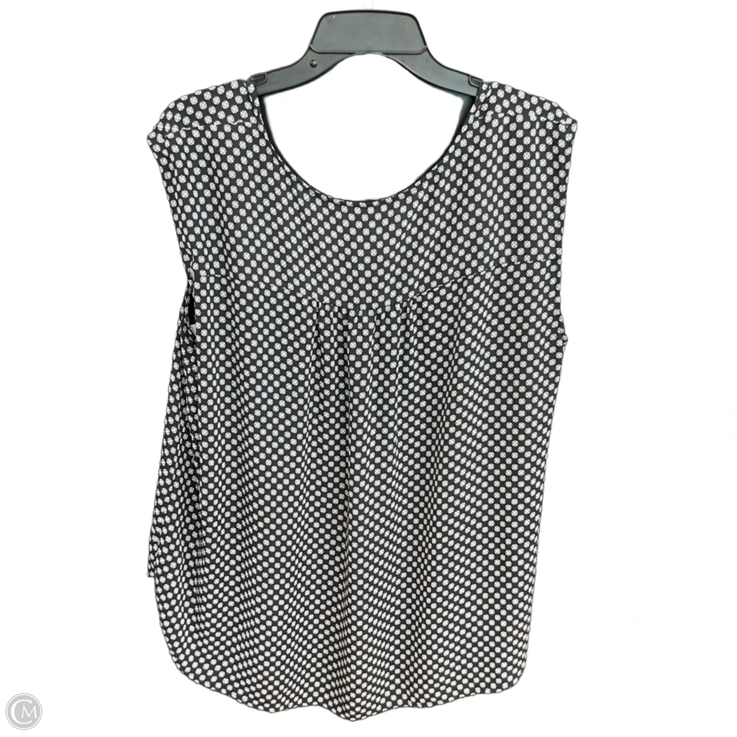 Top Sleeveless By Loft In Navy, Size: Xl