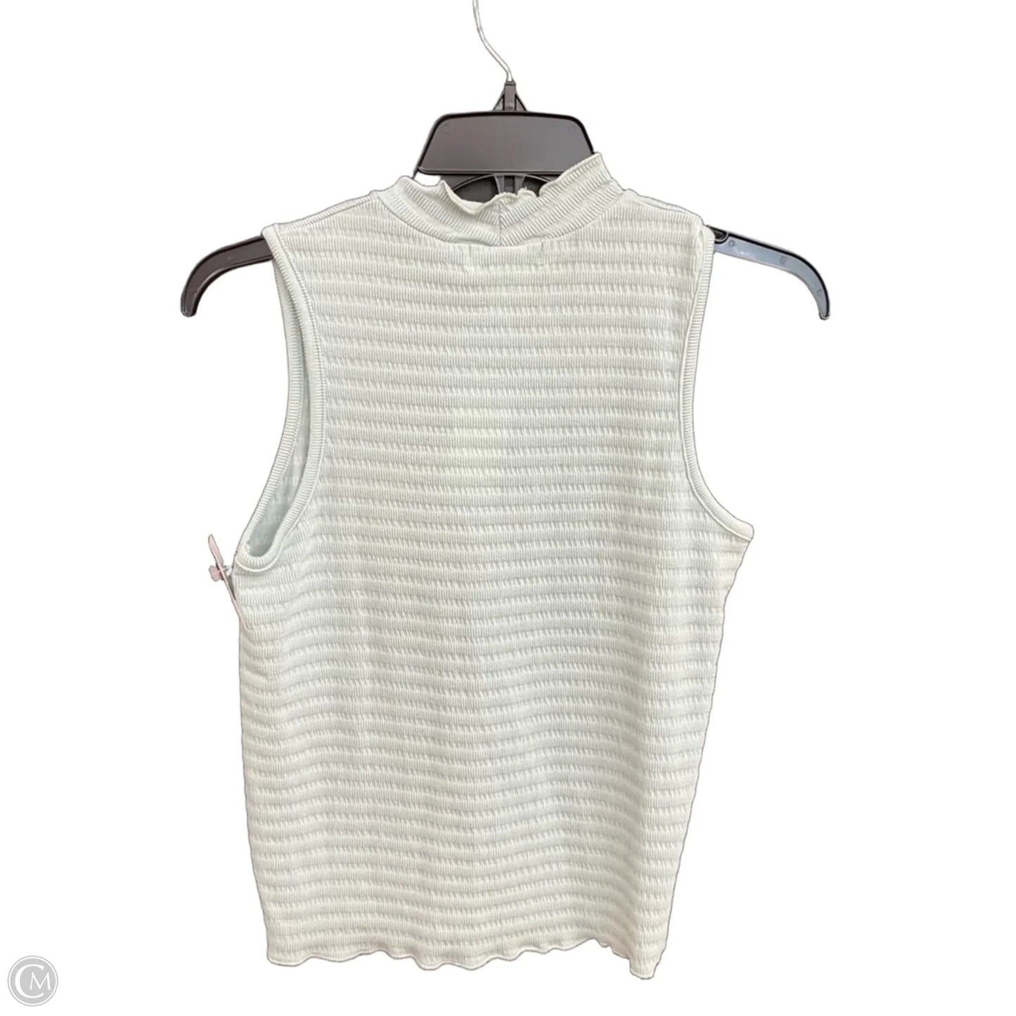 Top Sleeveless By Planet Gold In Green, Size: L