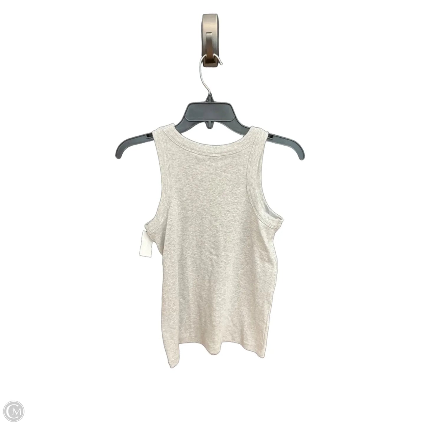 Top Sleeveless Basic By Loft In Grey, Size: L
